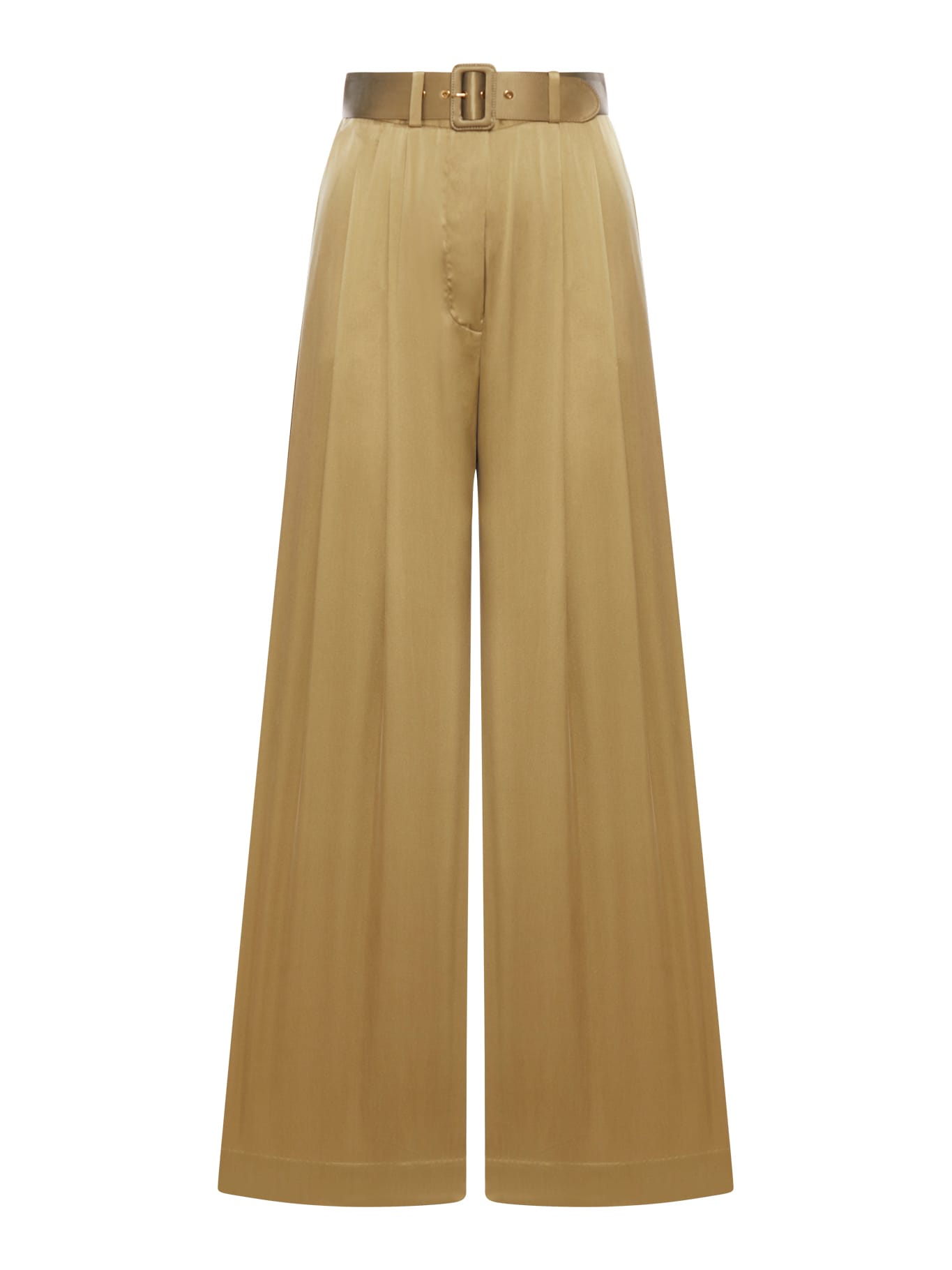 Wide Leg Pants In Seta