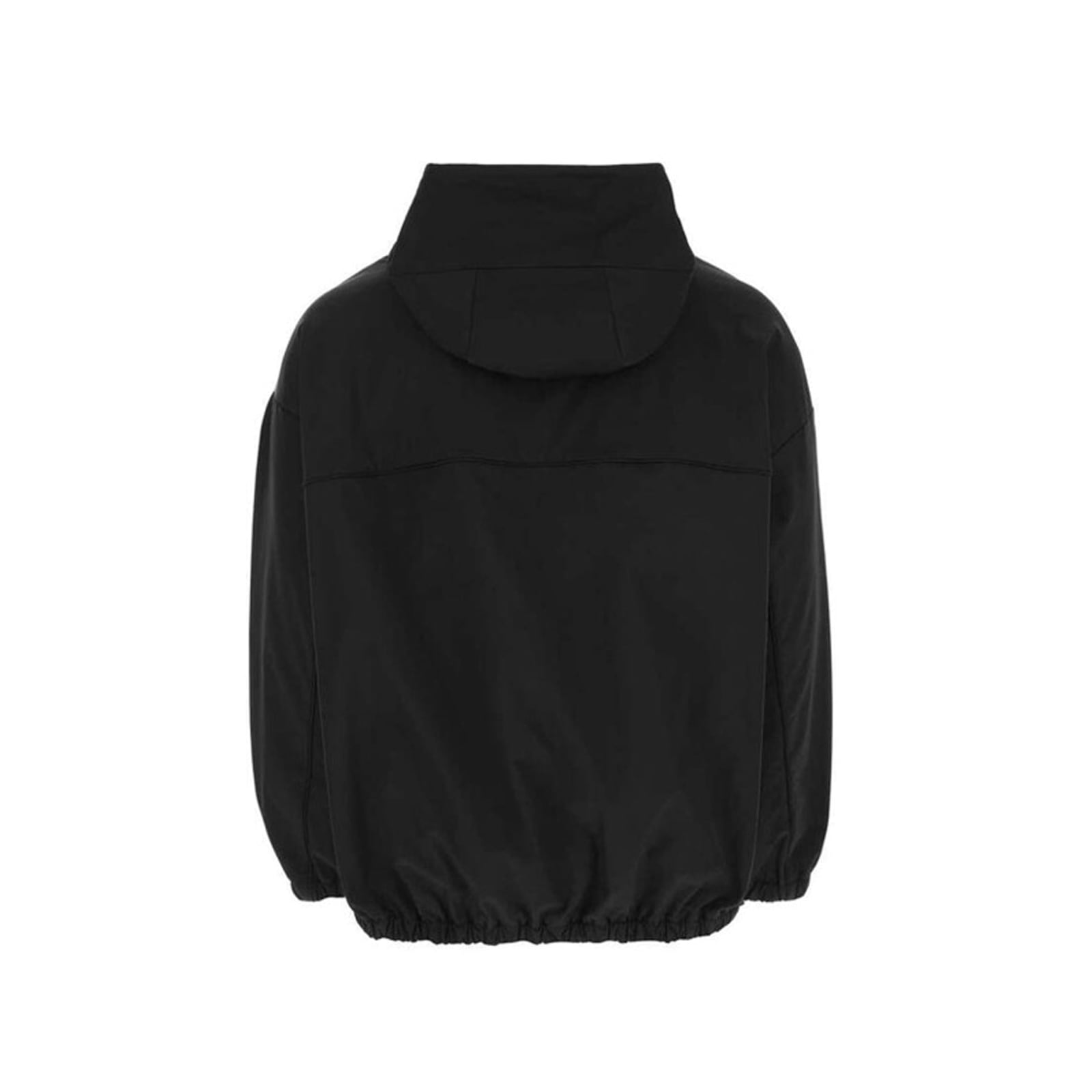 Shop Valentino Logo Field Jacket In Black