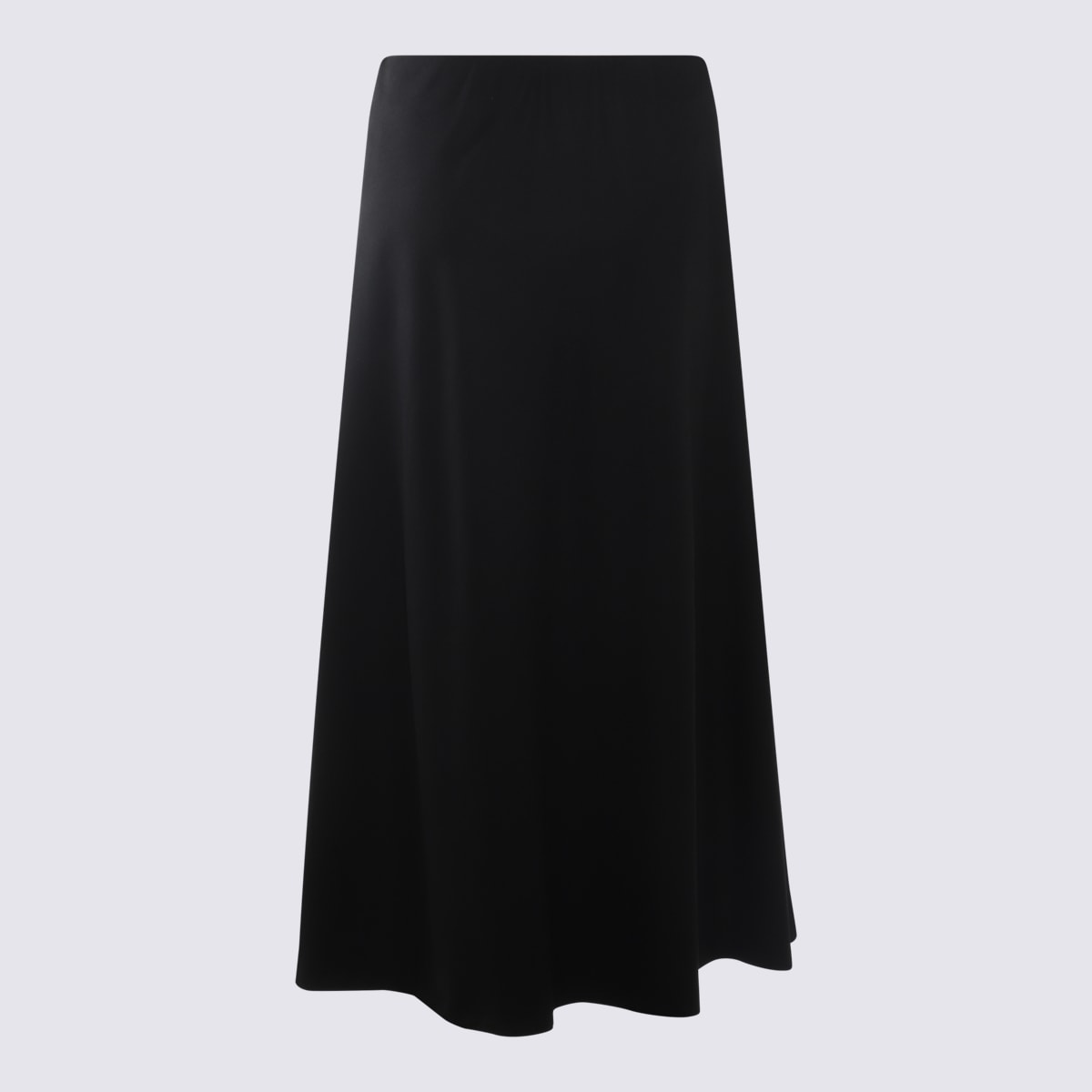 Brunello Cucinelli Black Wool Skirt In Black