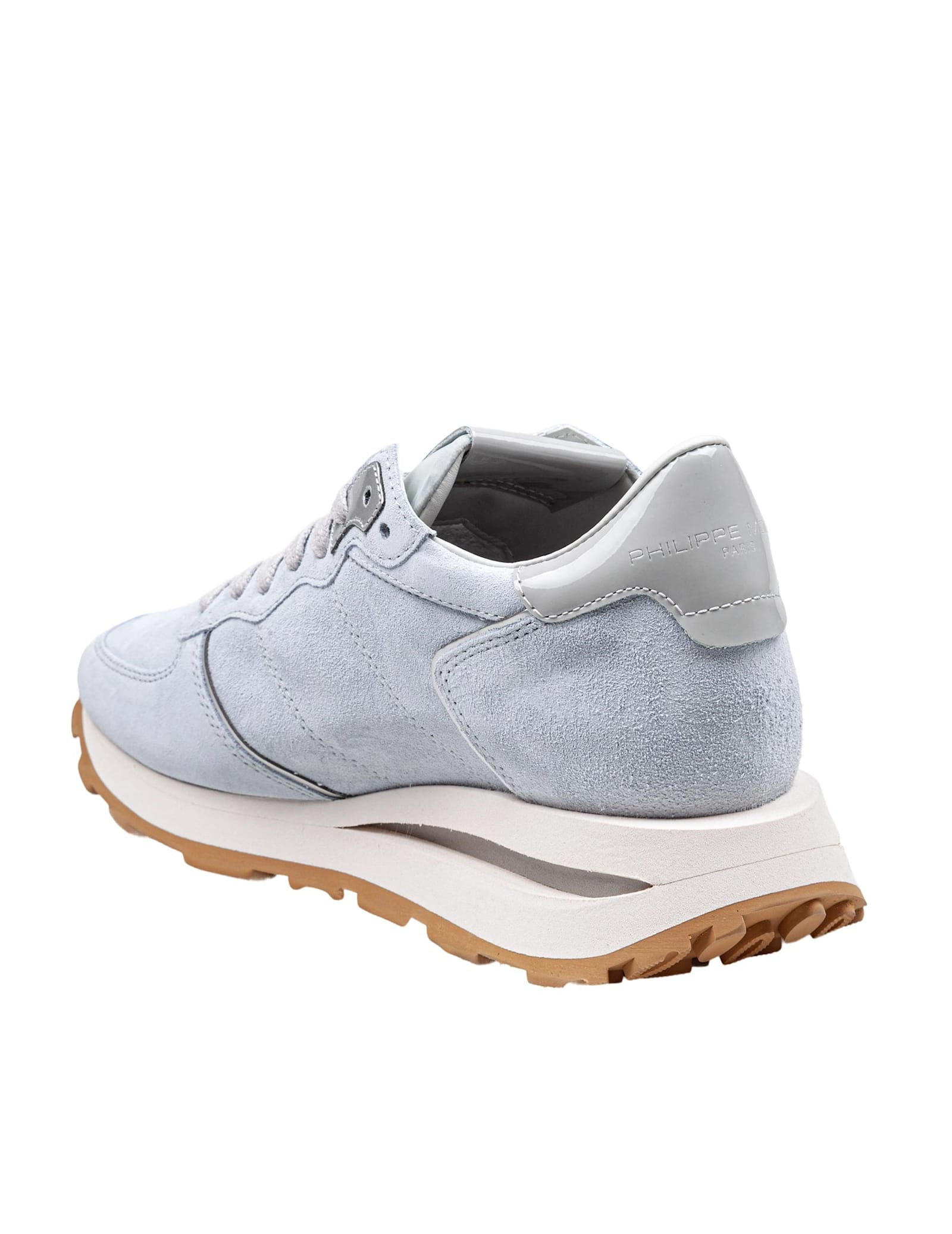 PHILIPPE MODEL SNEAKERS TROPEZ IN CAMOSCIO COLORE GRIGIO