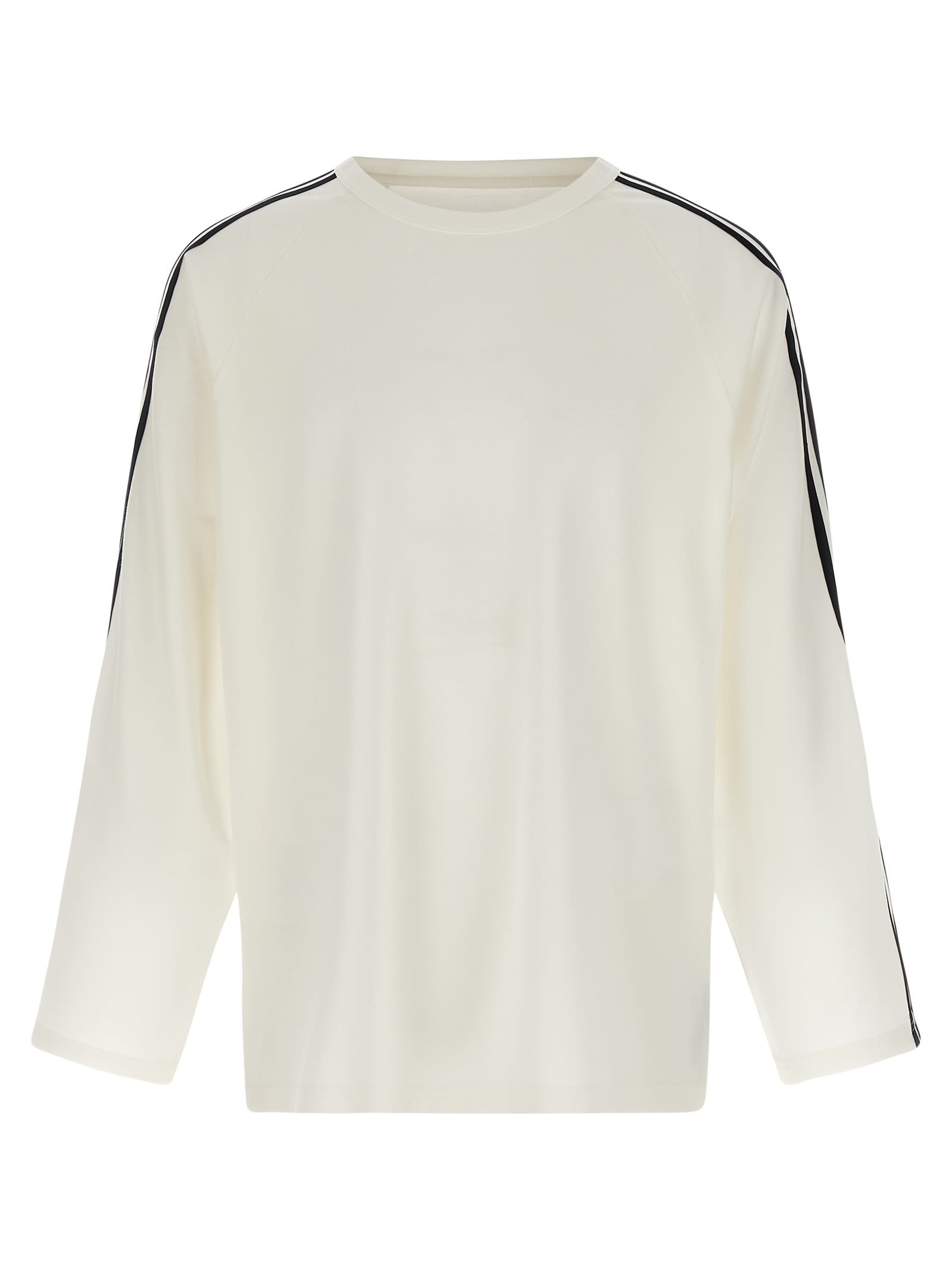 Y-3 Long Sleeve Tee 3-stripes T-shirt In Multi