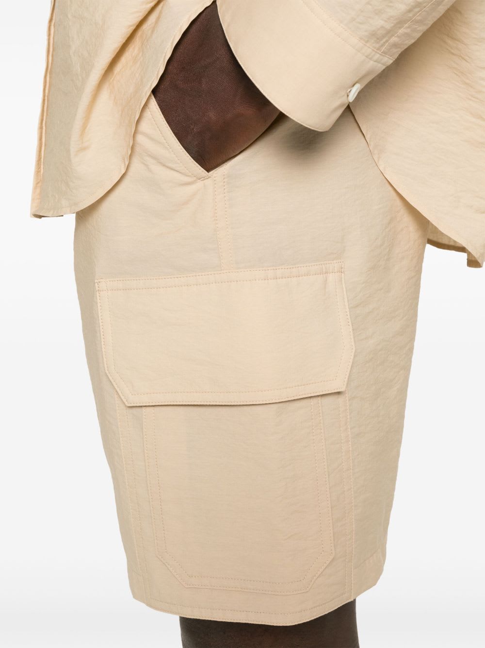 Loewe Cargo Shorts In Neutral