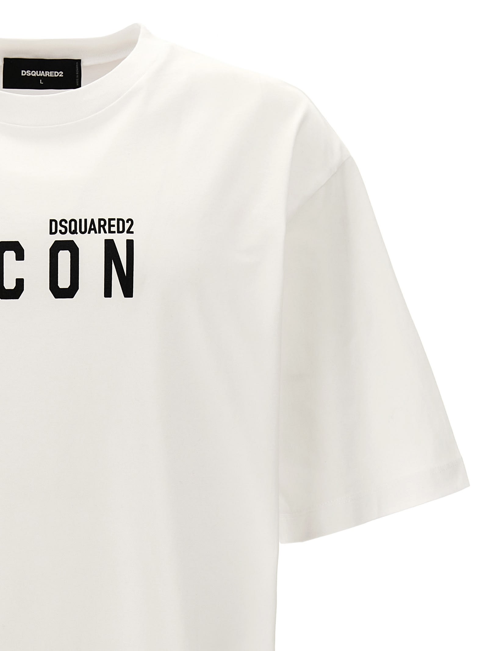 Shop Dsquared2 Logo Print T-shirt In White