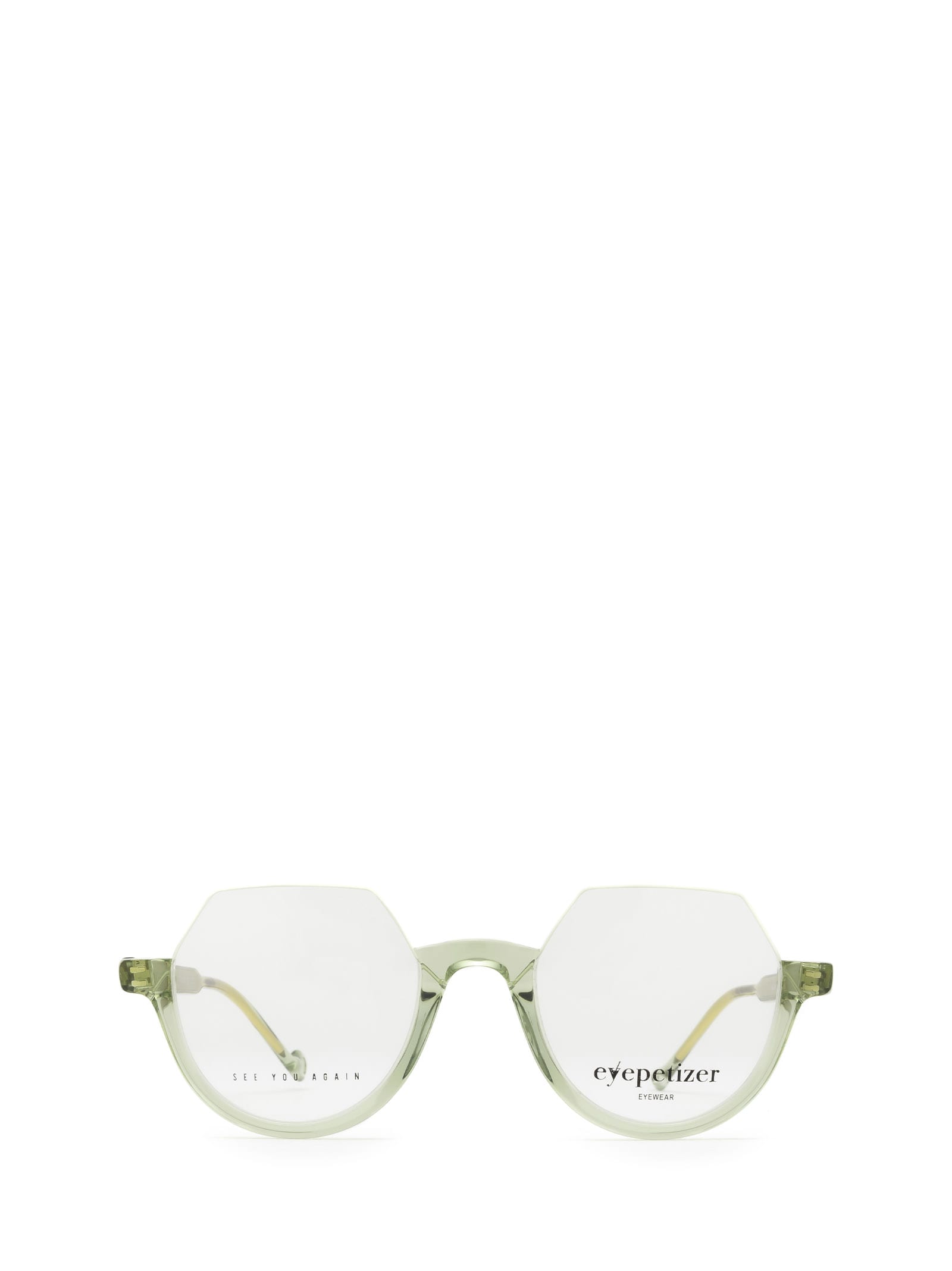 Shop Eyepetizer Mary Soft Sage Green Glasses