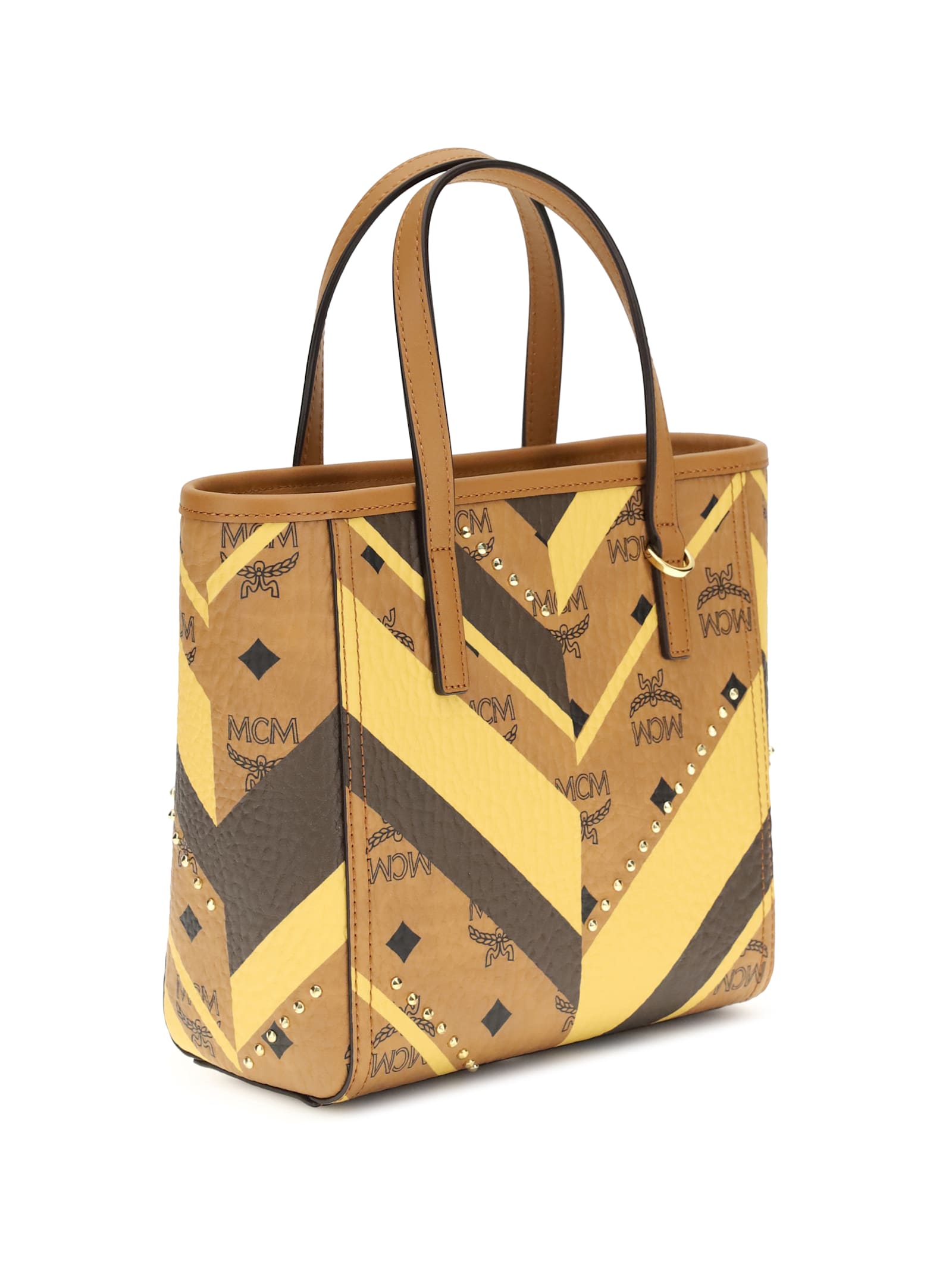 Mcm Toni Handbag In Multi