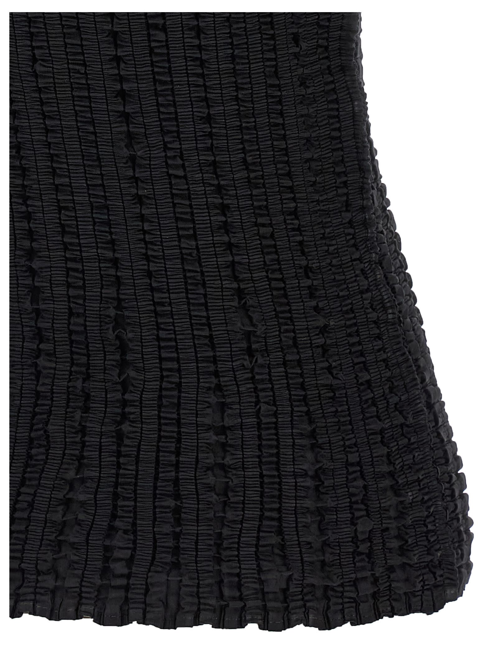 Issey Miyake Jellyfish Pleats Tops Black