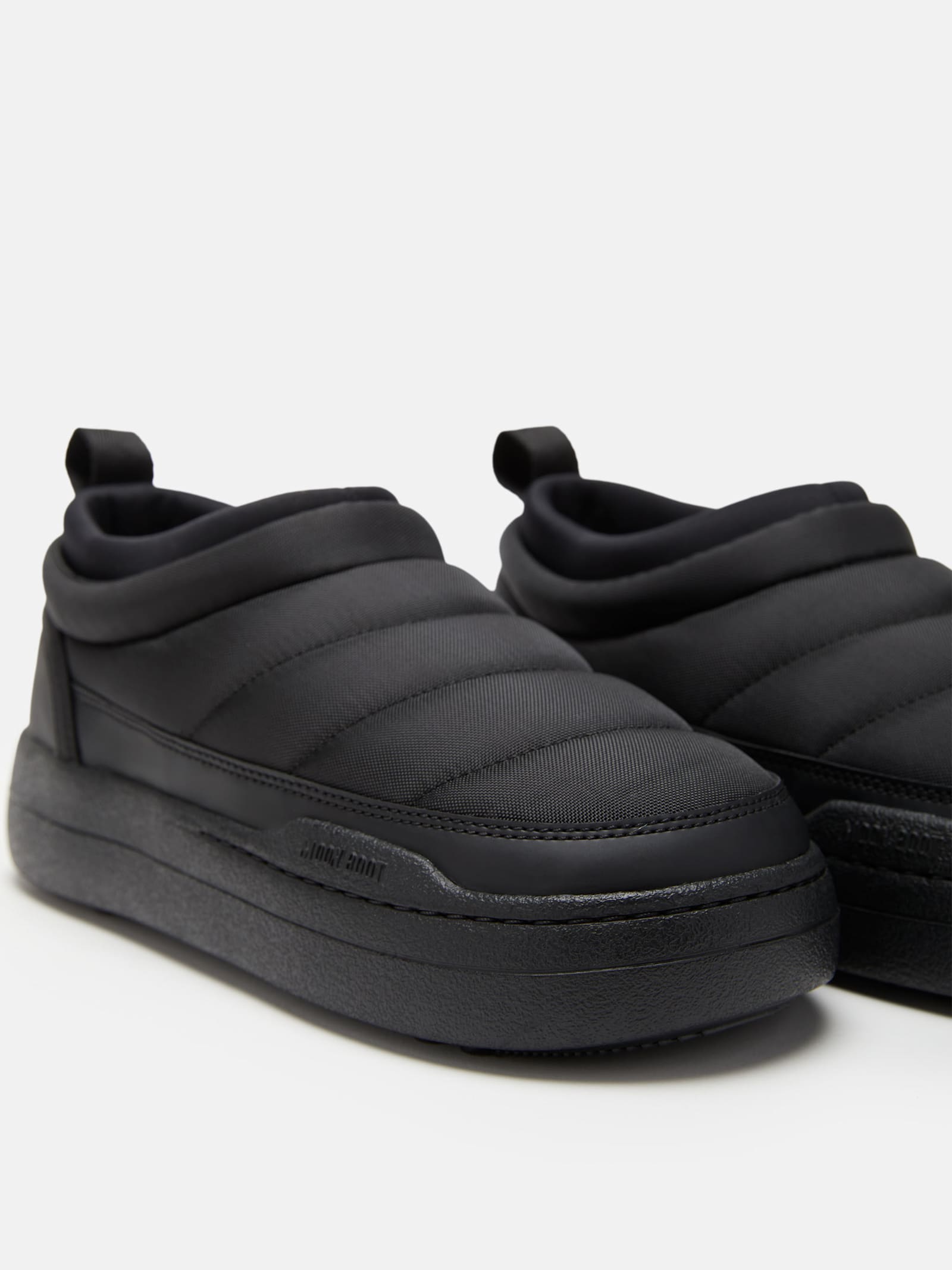 Shop Moon Boot Park Soft Nylon In Nero