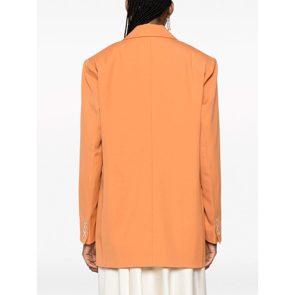 Rodebjer Vera Single-breasted Blazer In Orange