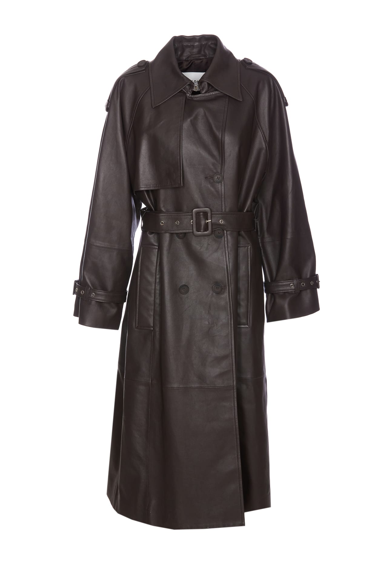 Linda Leather Trench