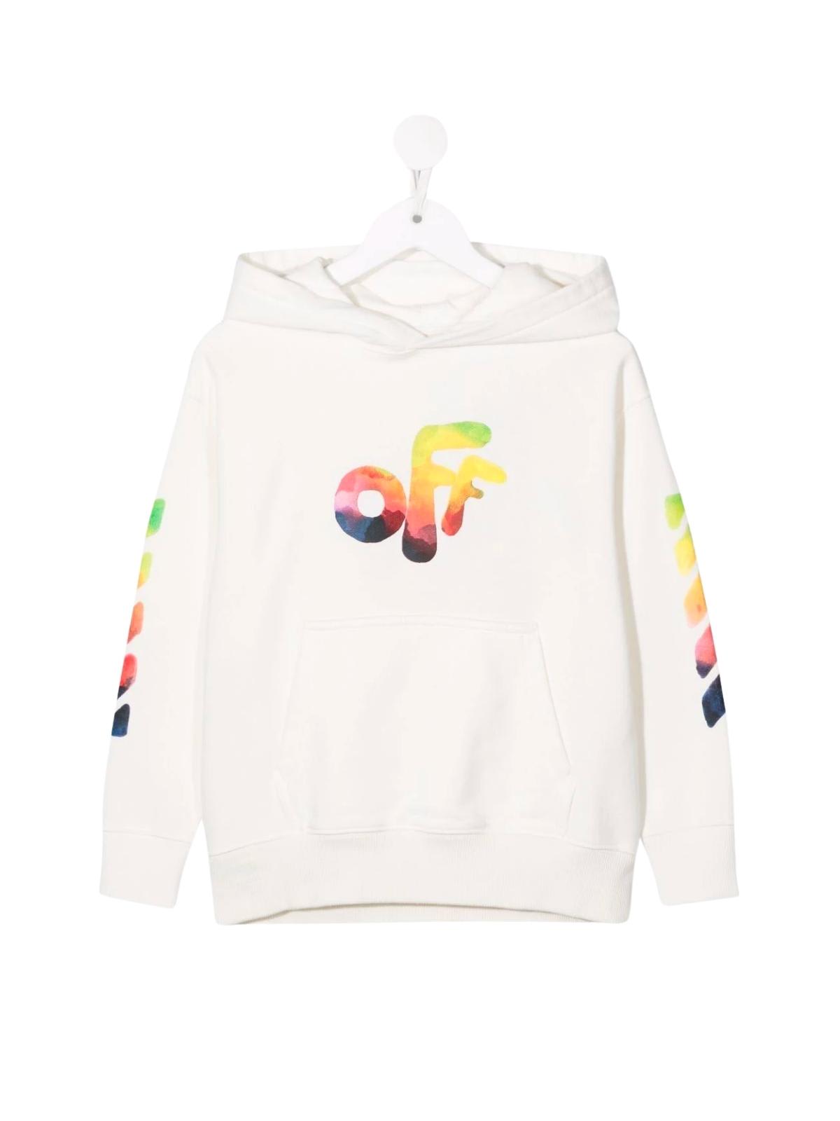 Off-White Off Rounded Watercolor Hoodie