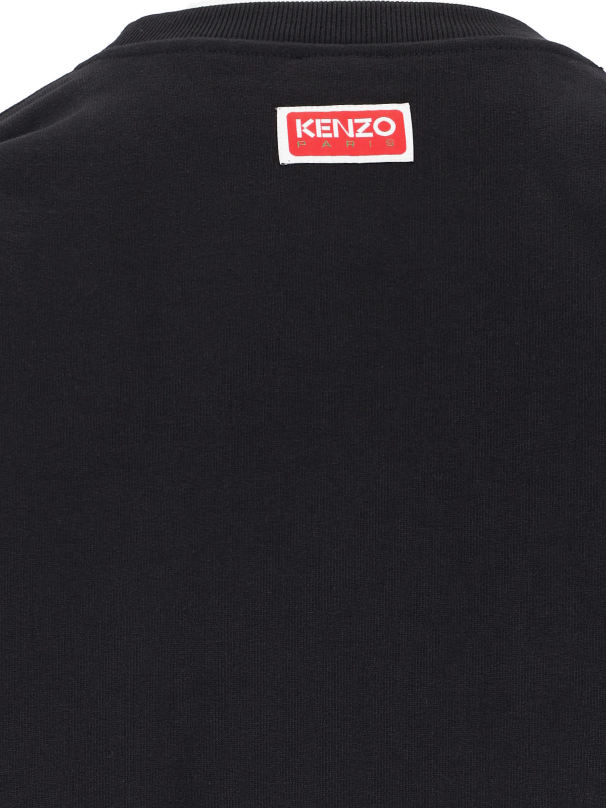 Shop Kenzo Boke Flower Crew Neck Sweatshirt In Black