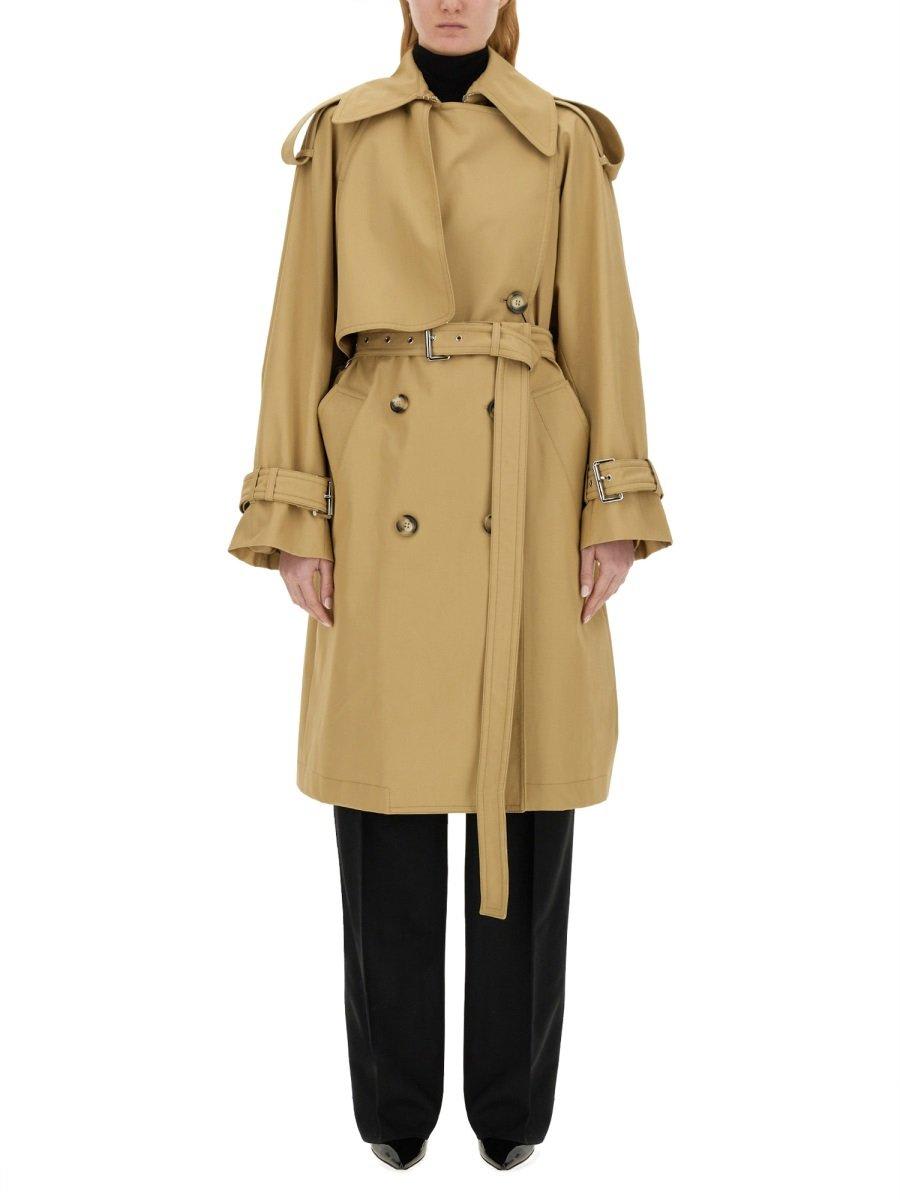 Ricamo Doublebreasted Belted Trench Coat