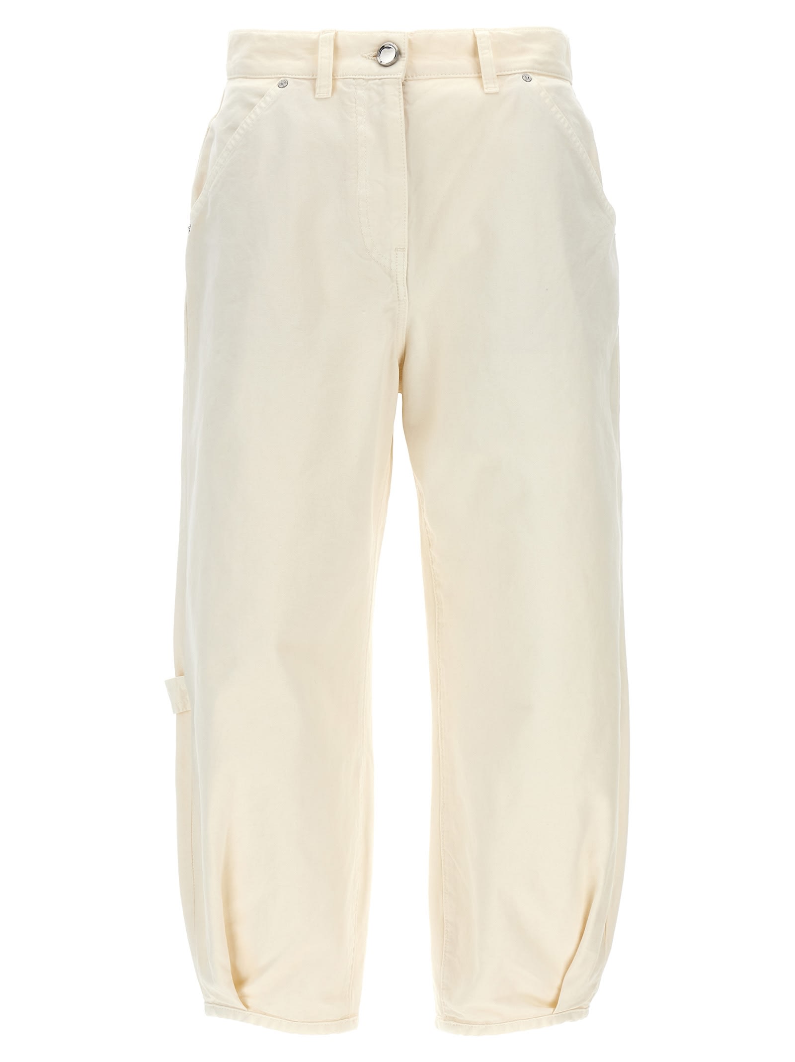 Shop Pinko Piatto Pants In White