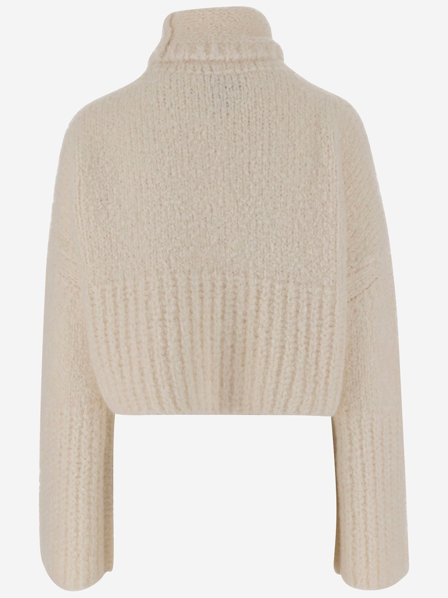 Sa Su Phi Cashmere Blend Turtleneck Sweater In Neutral