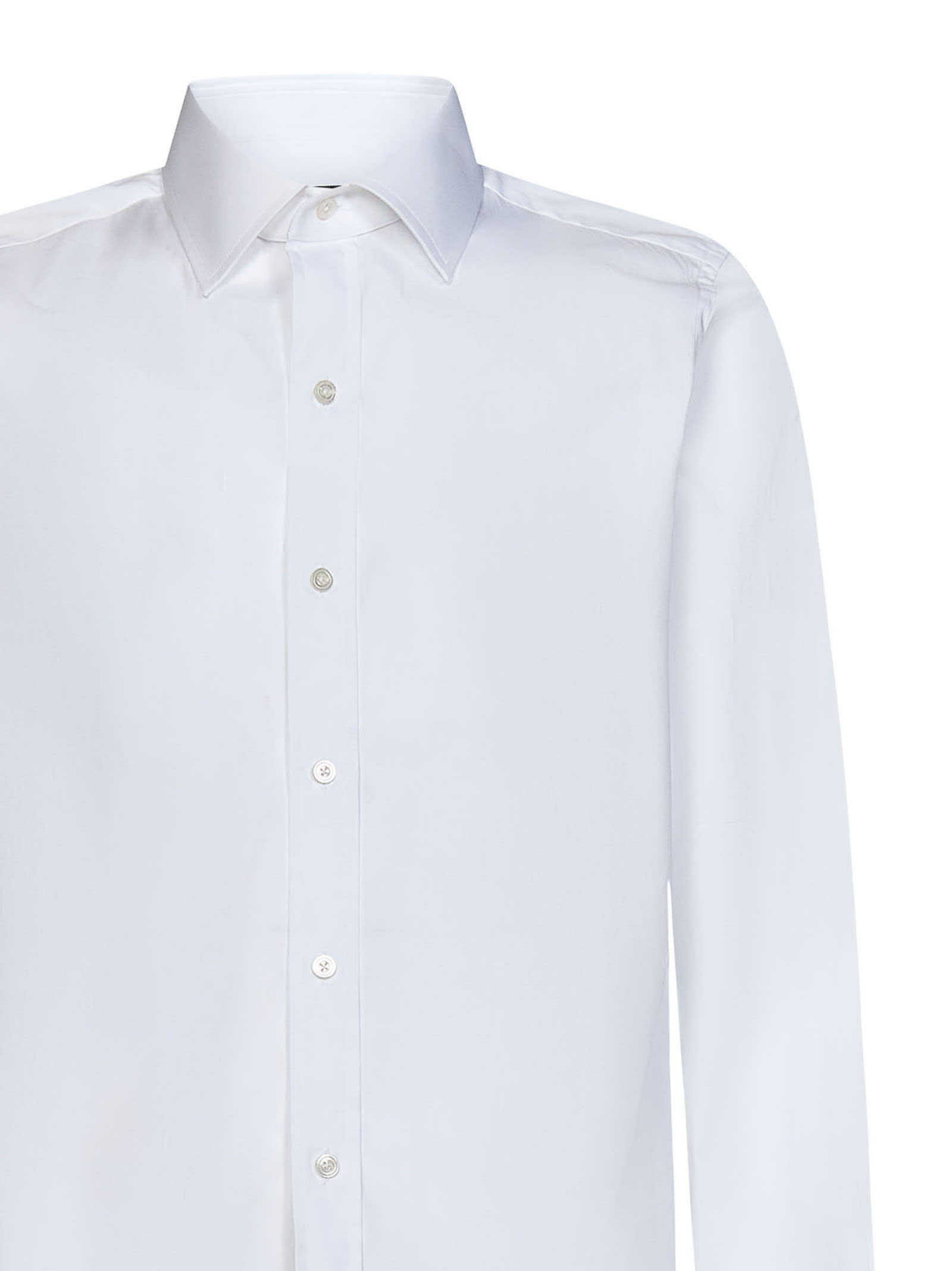 Shop Tom Ford Shirt In White