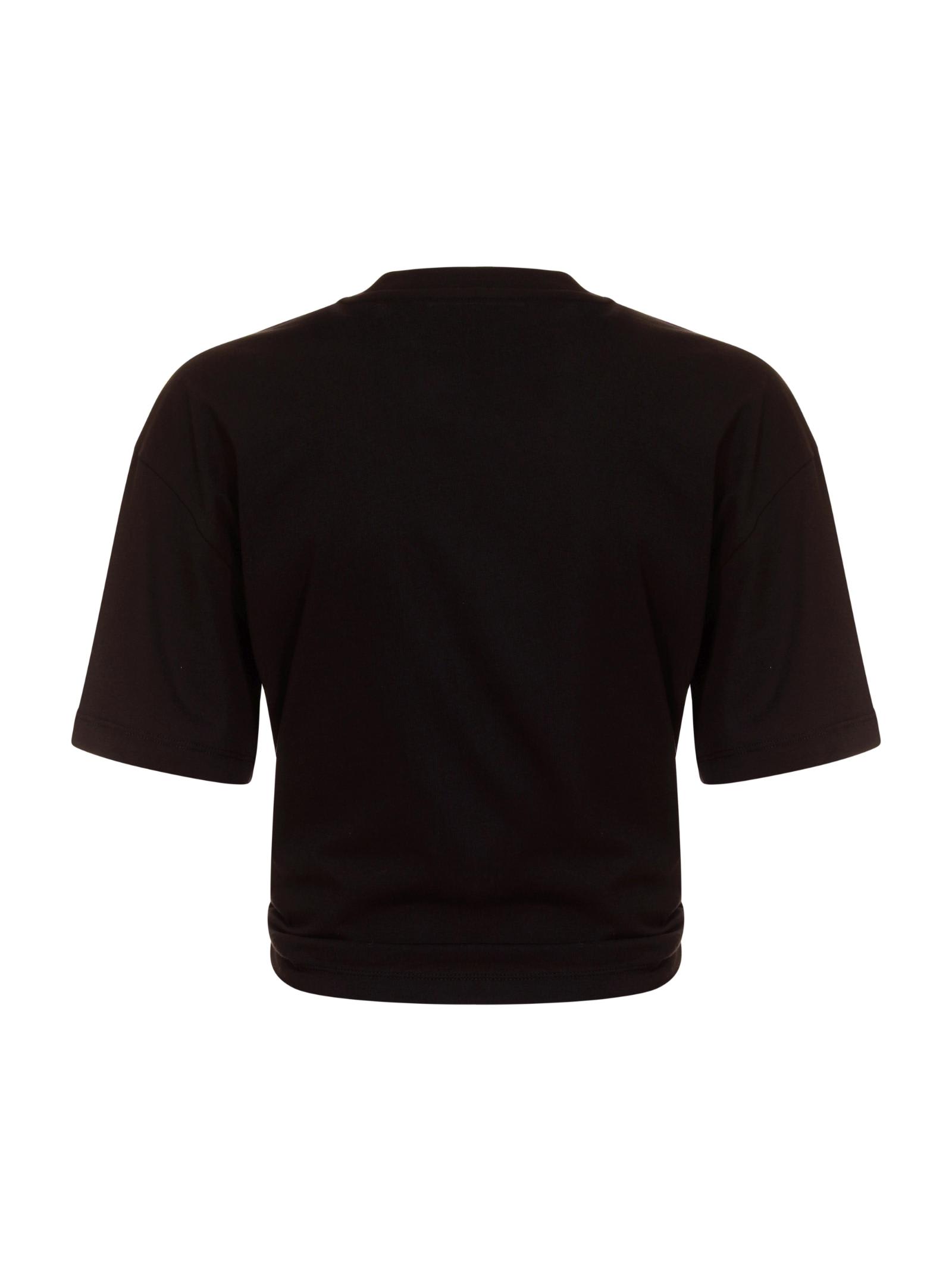 Just Cavalli Ring-detail T-shirt In Black