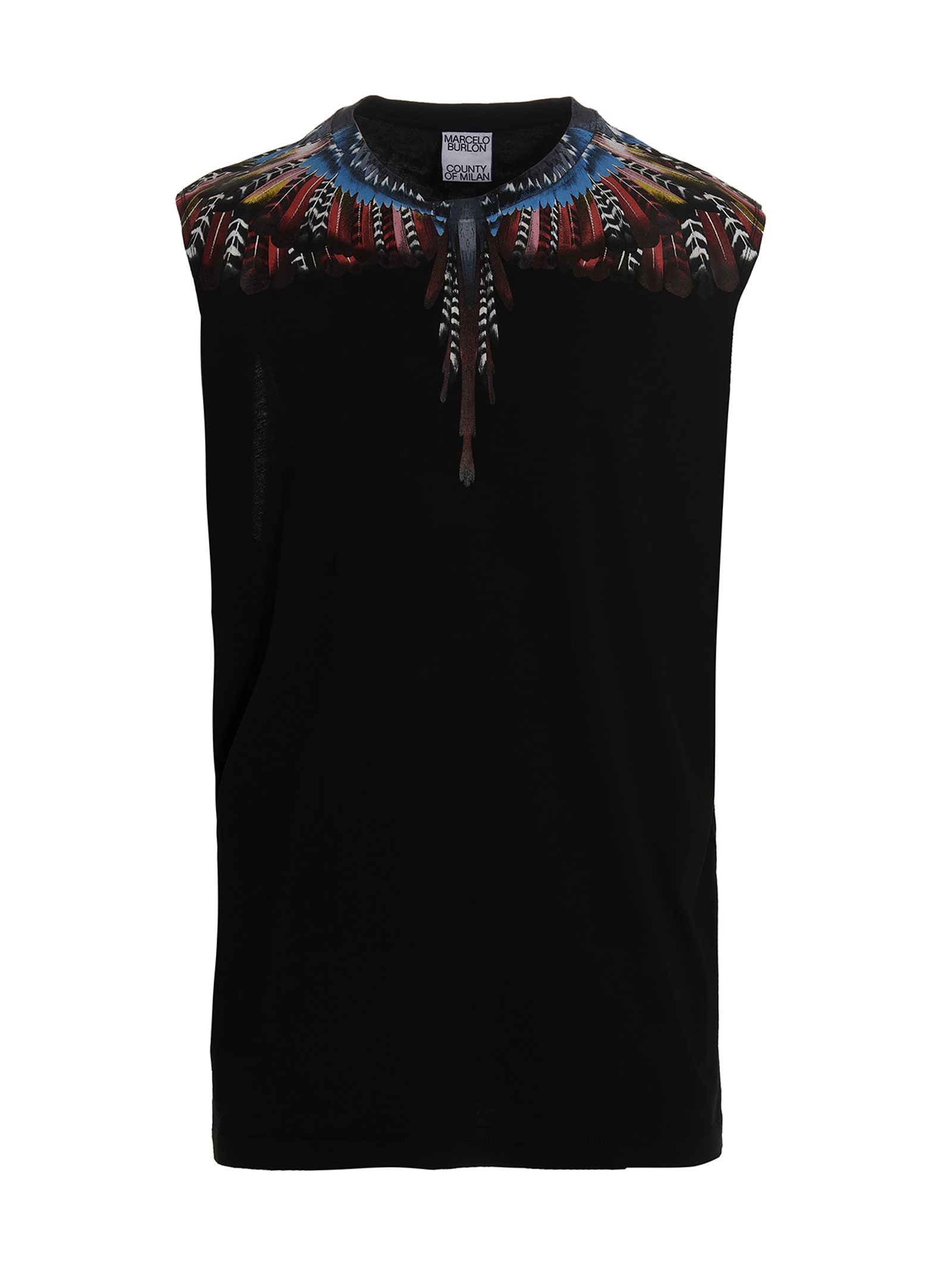 MARCELO BURLON COUNTY OF MILAN TANK TOP GRIZZLY WINGS