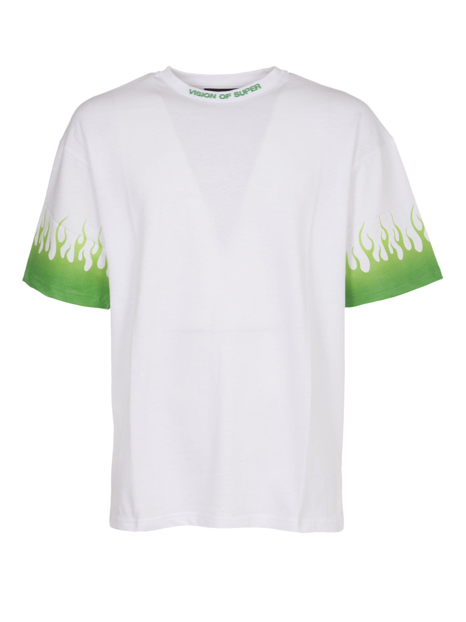 Vision of Super Green Flames T-shirt