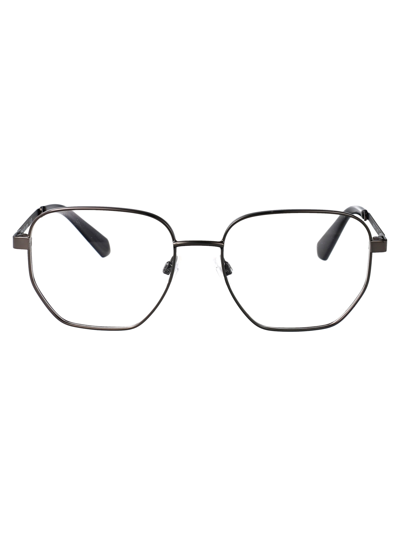 Calvin Klein Jeans Est.1978 Calvin Klein Jeans Dark Ruthenium Metal Glasses In Gray