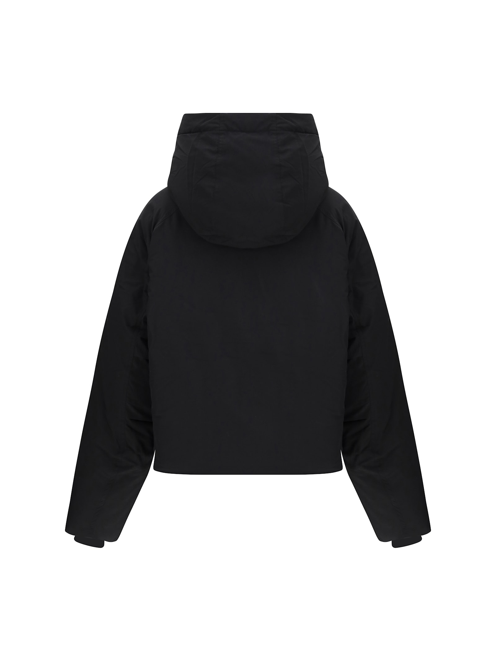 Shop Maison Kitsuné Puffer Down Jacket In Black