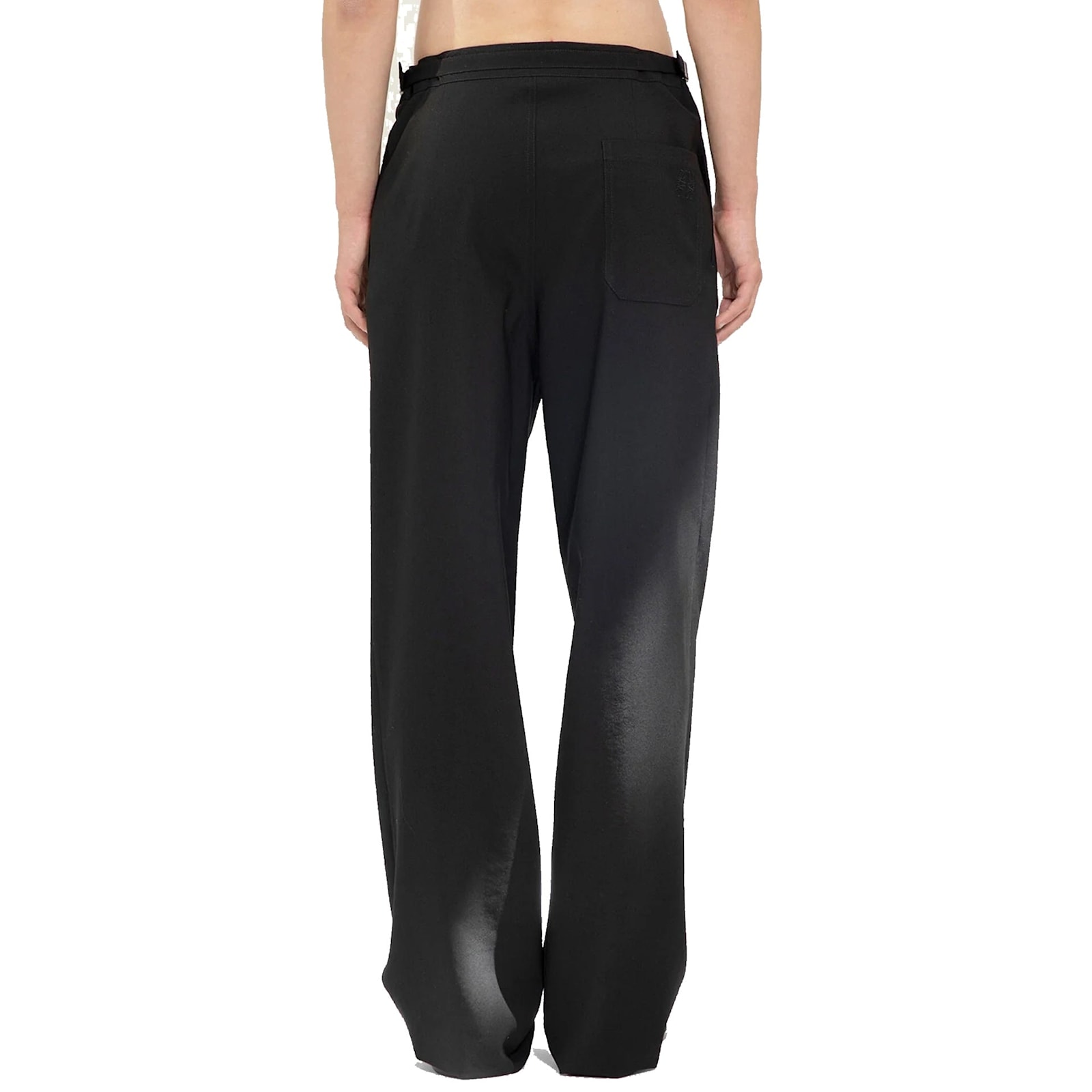 Loewe Wool Trousers In Black