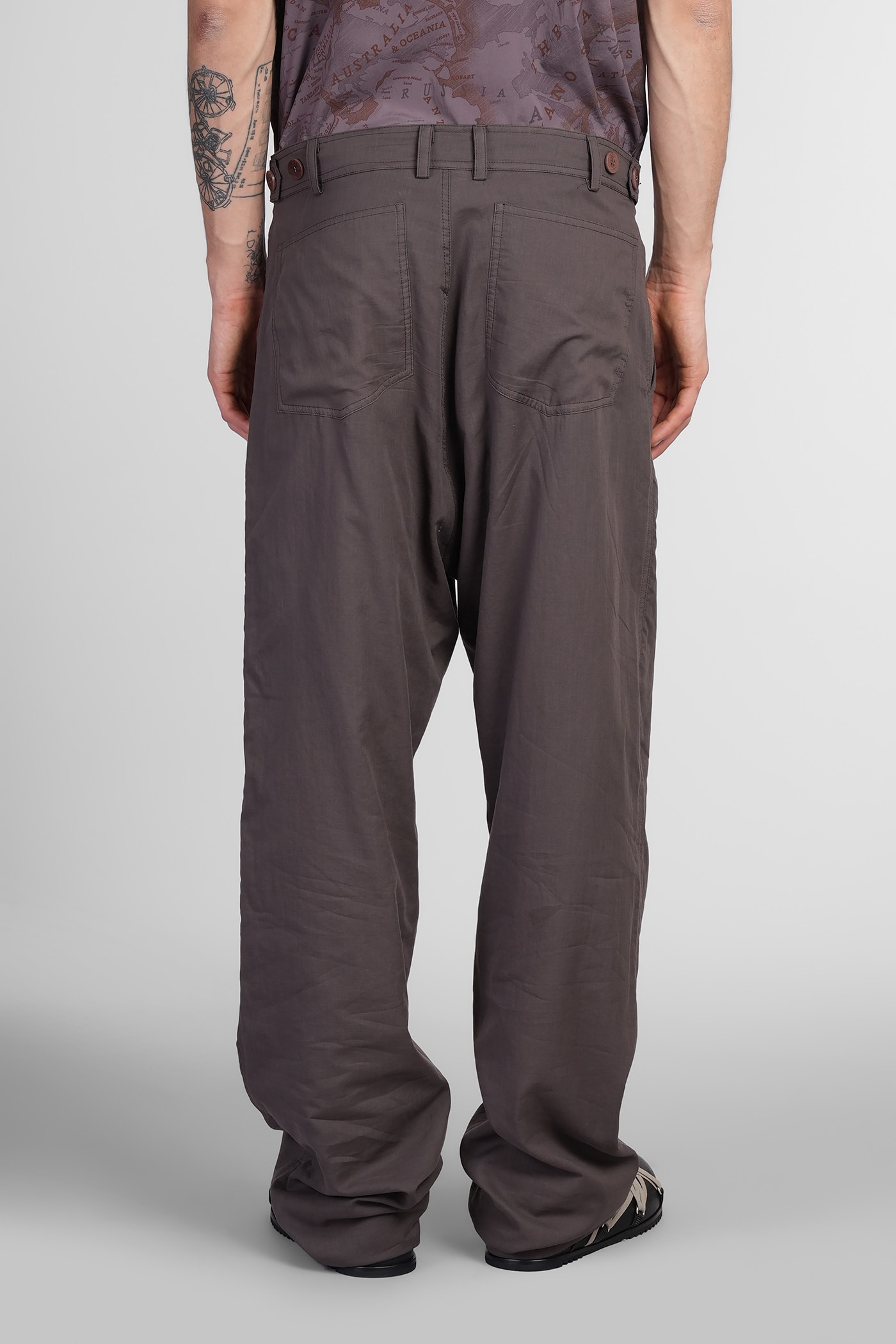 Magliano Pants In Brown Cotton In Brown