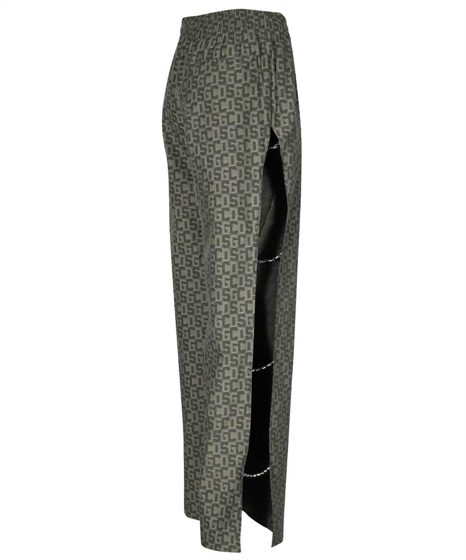 Gcds Cotton Trousers In Green