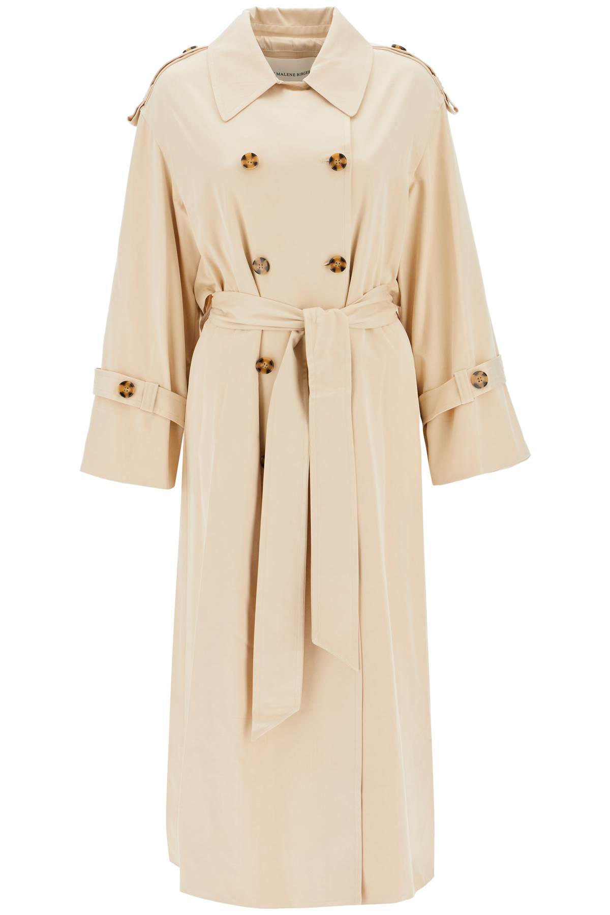 By Malene Birger alanis Double-breasted Trench Coat