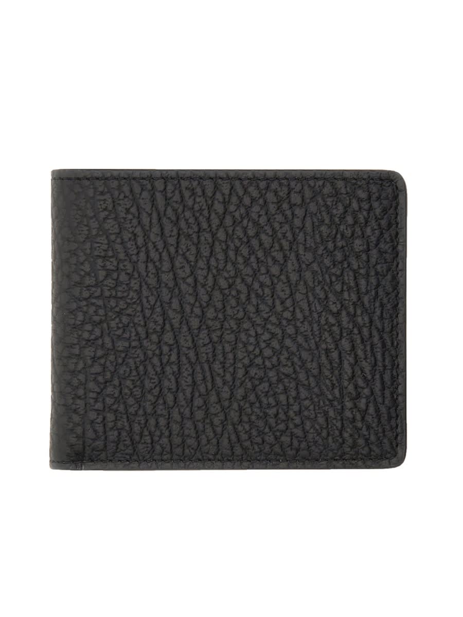 Maison Margiela Wallet With Logo In Black