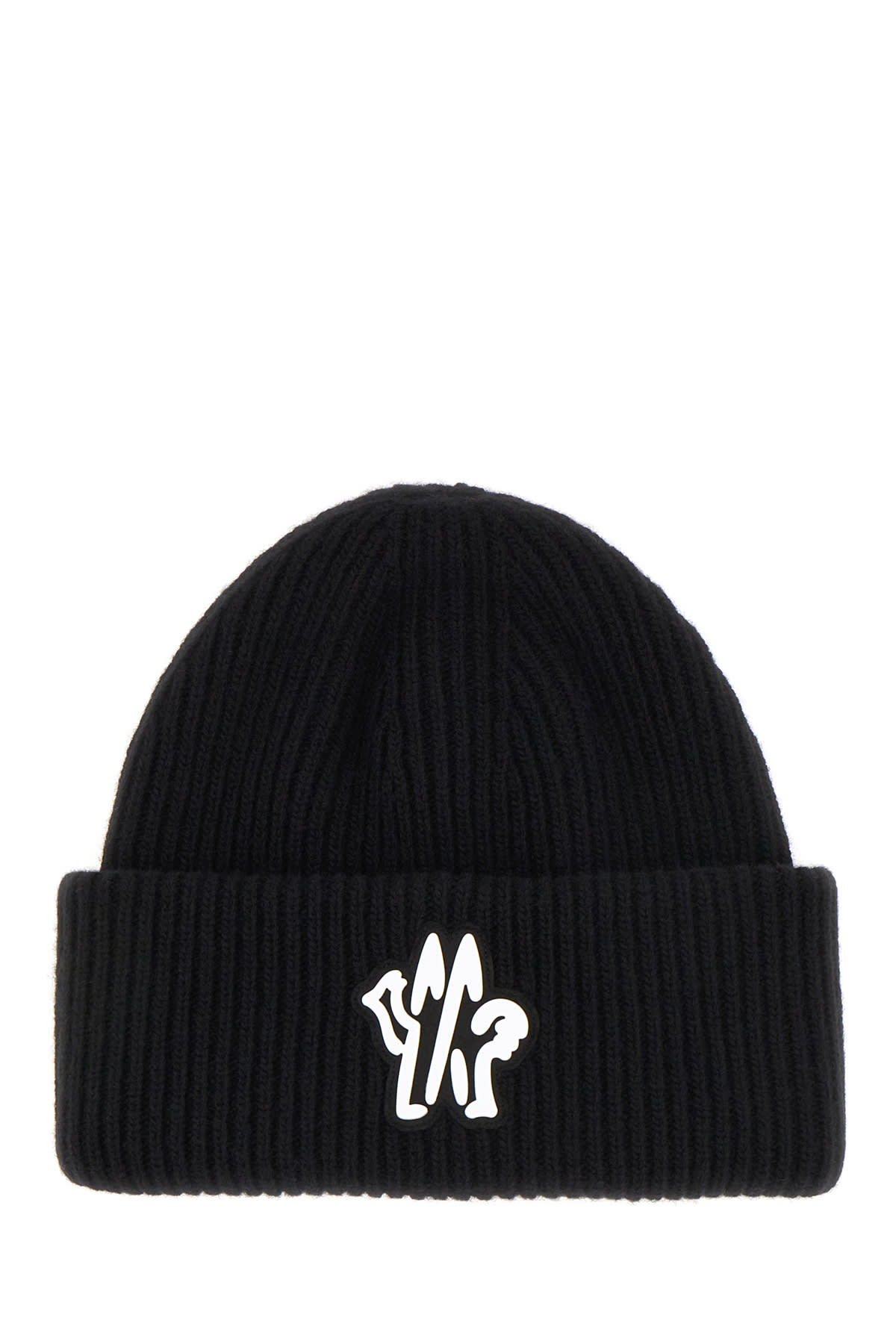 Black Wool Beanie Hat