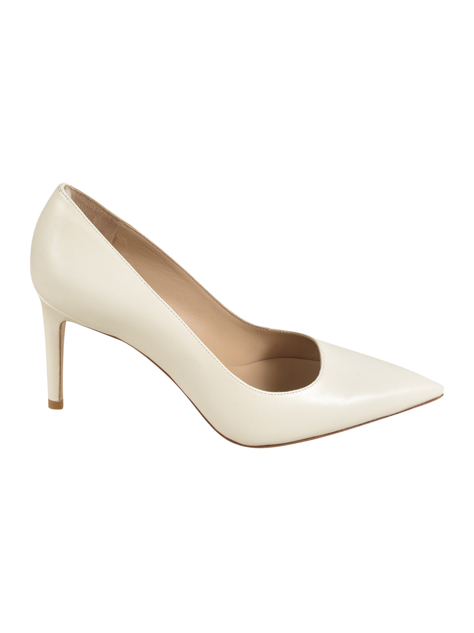 Stuart Weitzman Stuart Power 85 Pumps In Cream