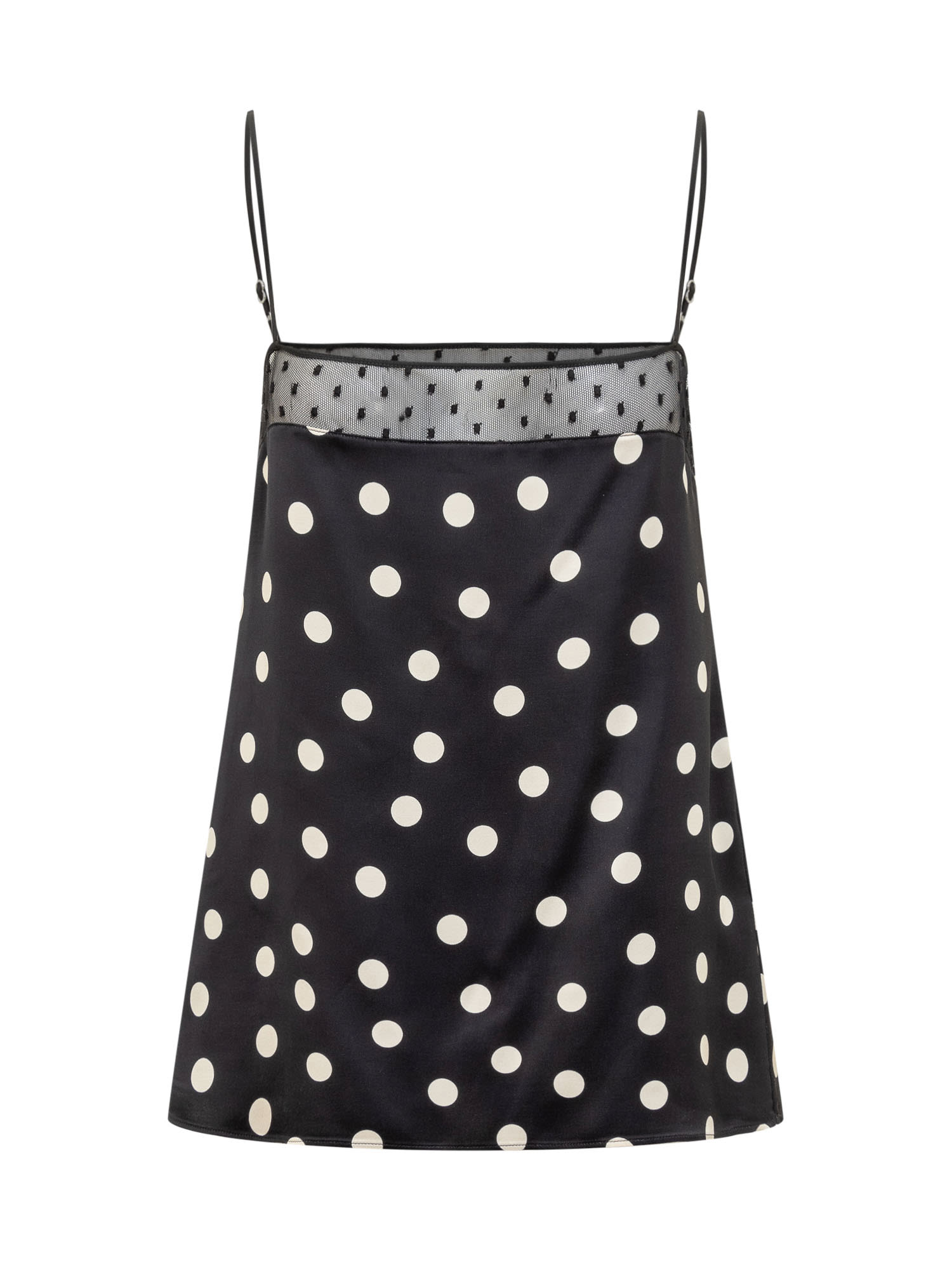 Top With Polka Dot Pattern