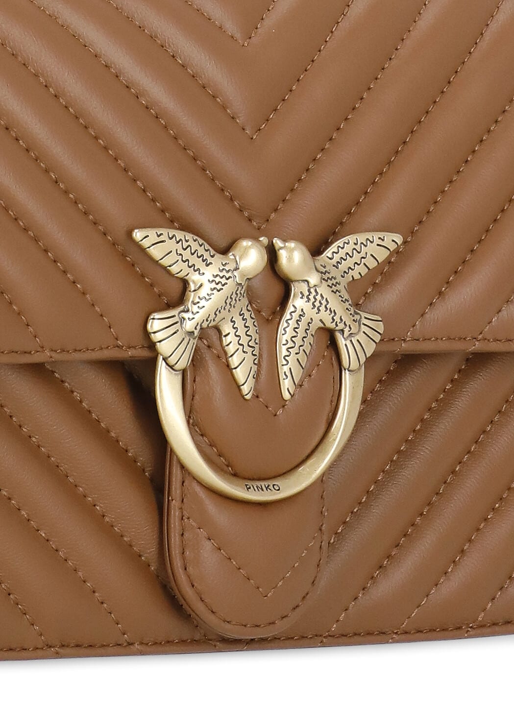 Pinko Bag Love One Classic In Brown