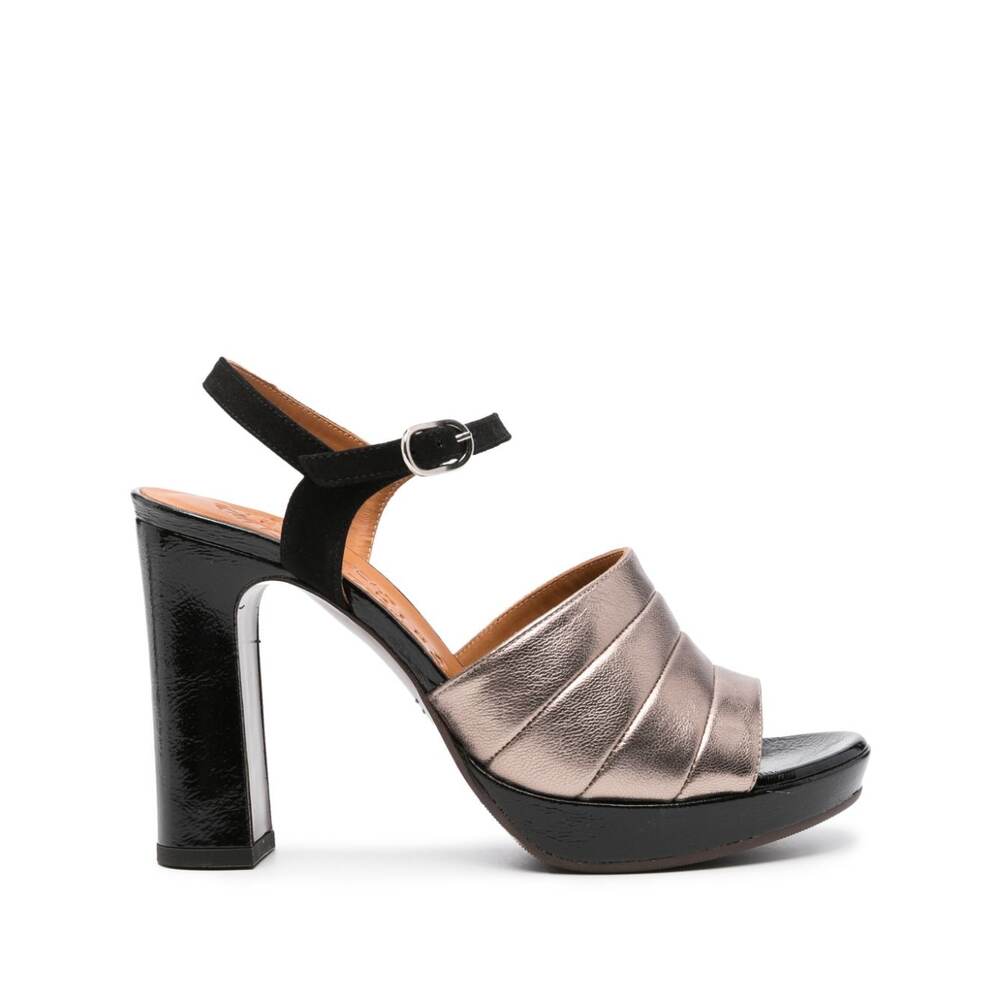 Shop Chie Mihara Shoes In Metallic/black