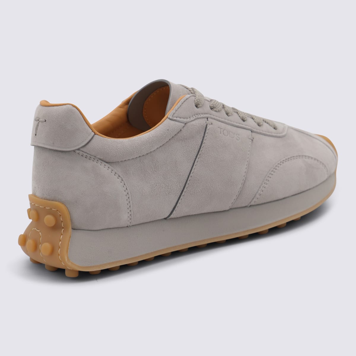Tod's Light Grey Leather Sneakers