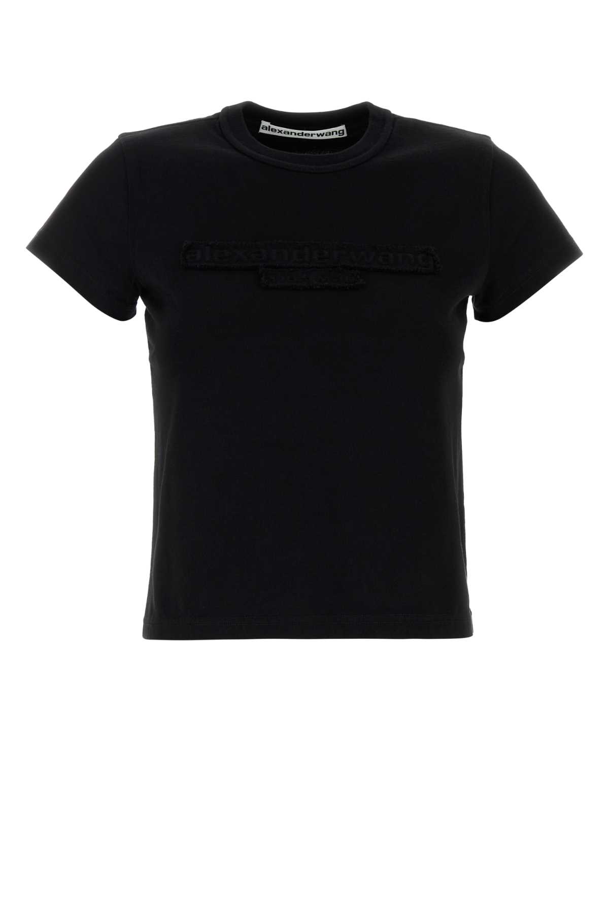 Black Cotton T-shirt