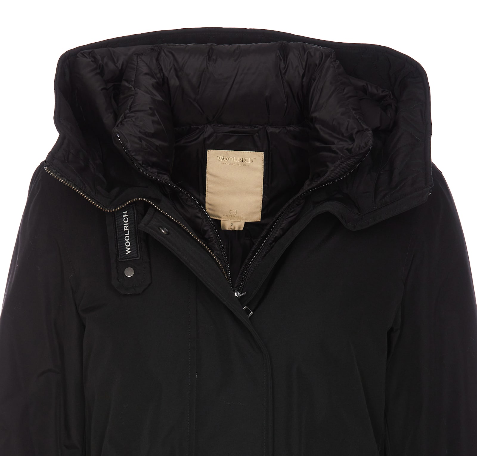 Shop Woolrich 3 In 1authentic Parka In Black