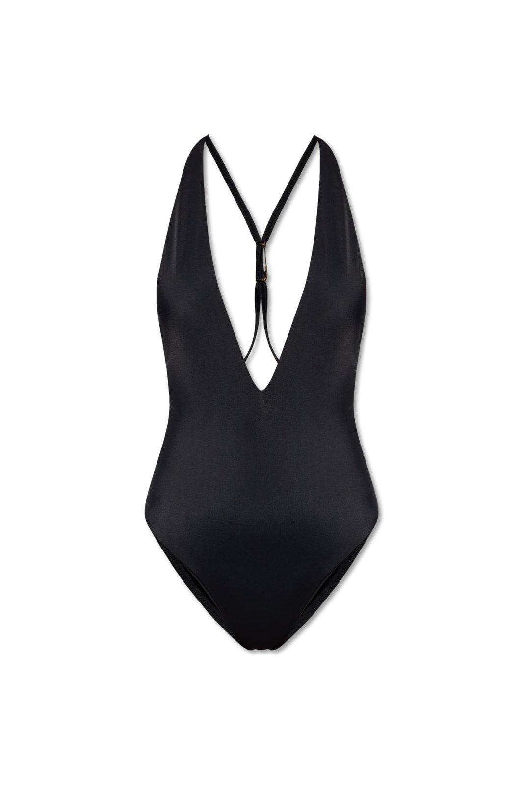 Safety Pin Detailed One Piece Swimsuit