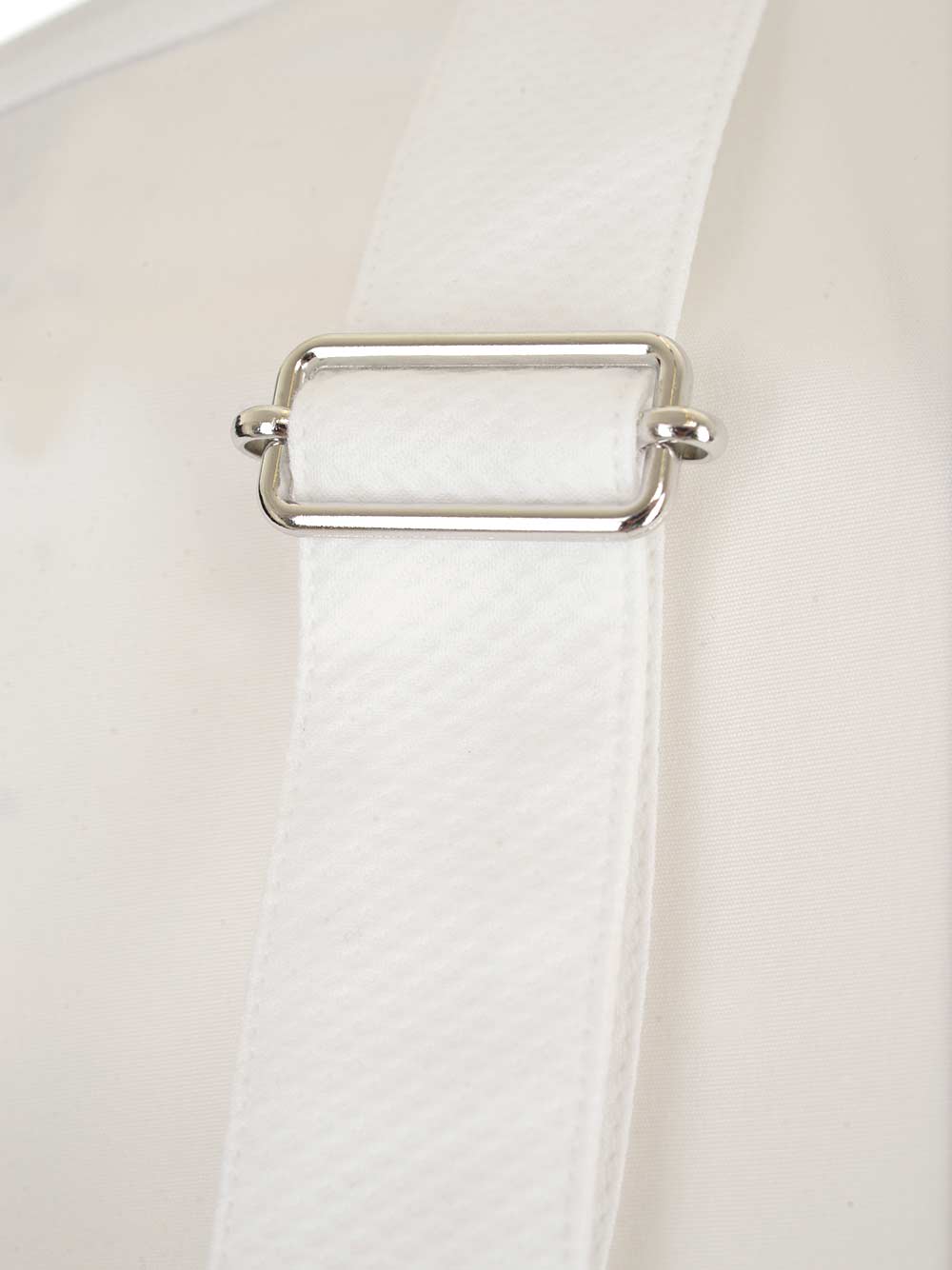 Shop Alexander Mcqueen White Harness Shirt In Bianco