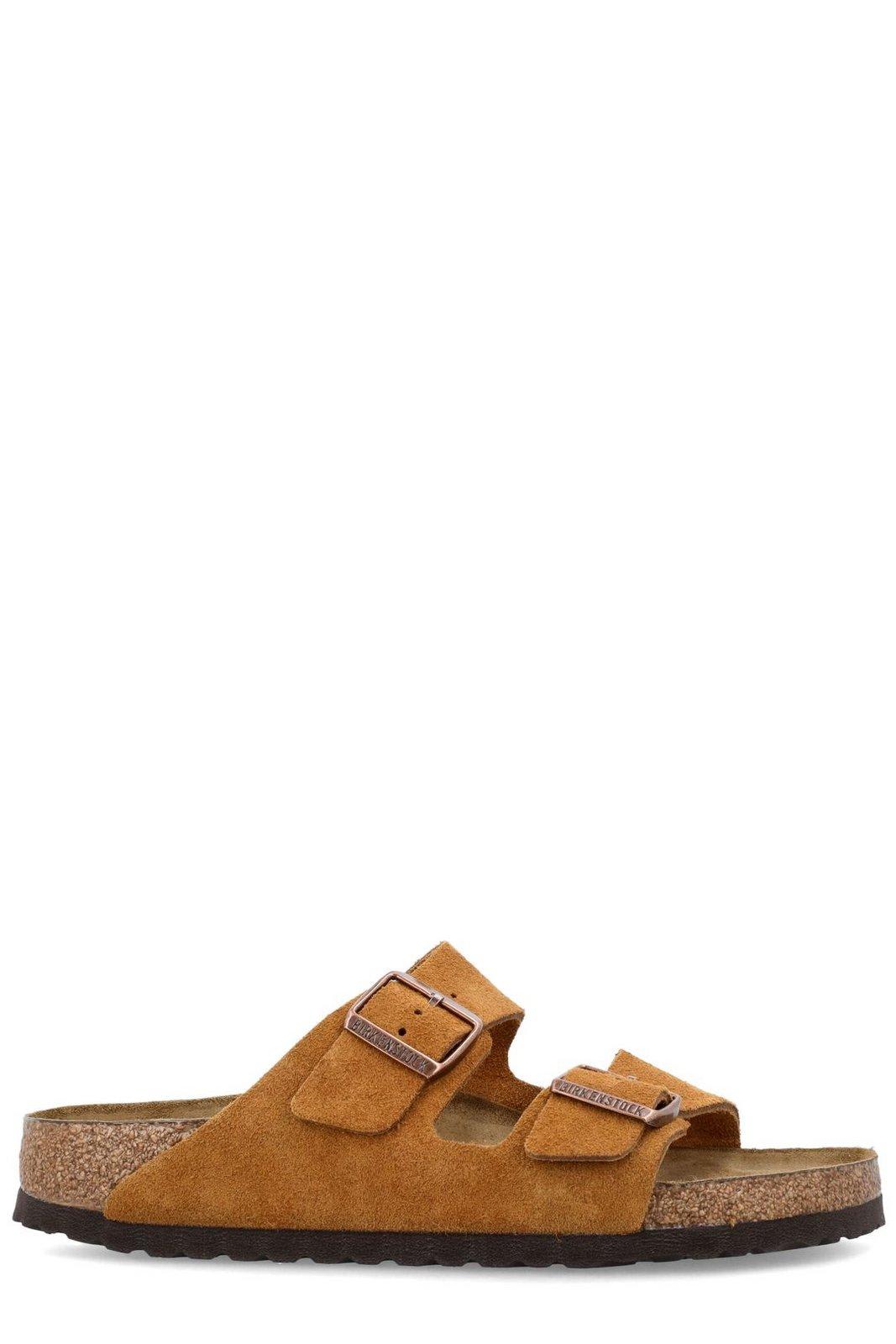 Buckle Detailed Slip-on Sandals