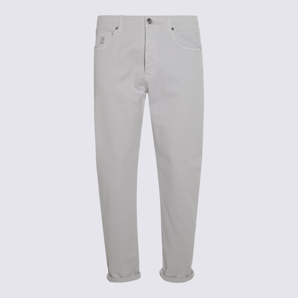 White Cotton Pants