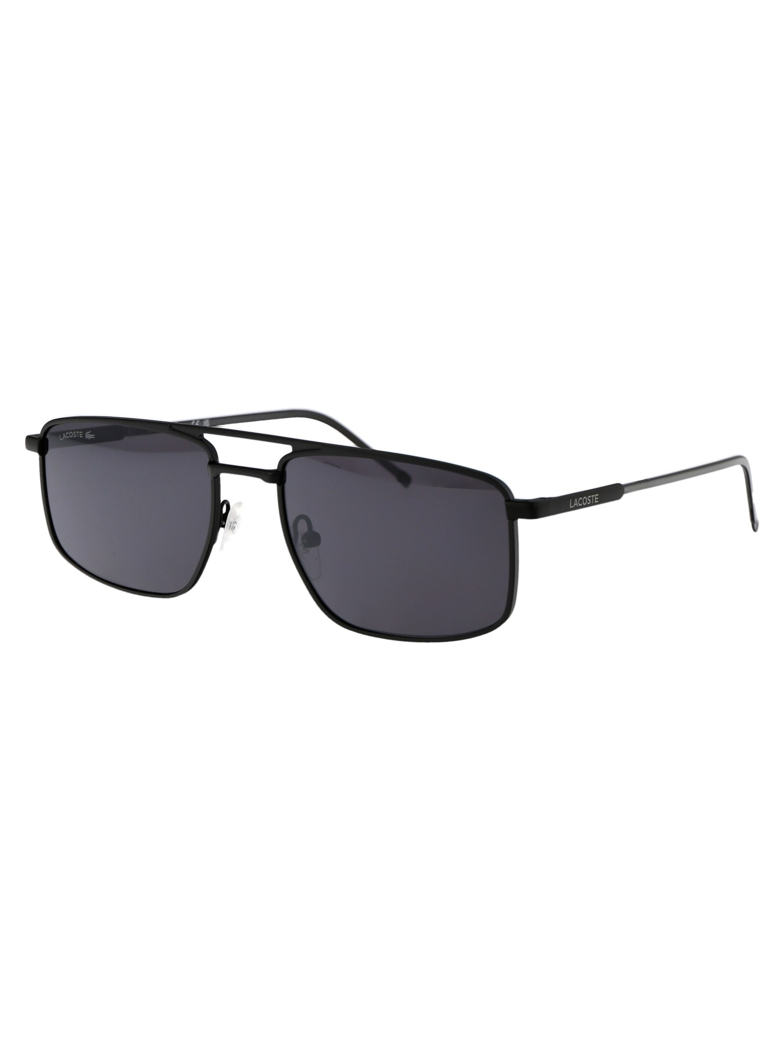 Shop Lacoste L255s Sunglasses In 002 Black