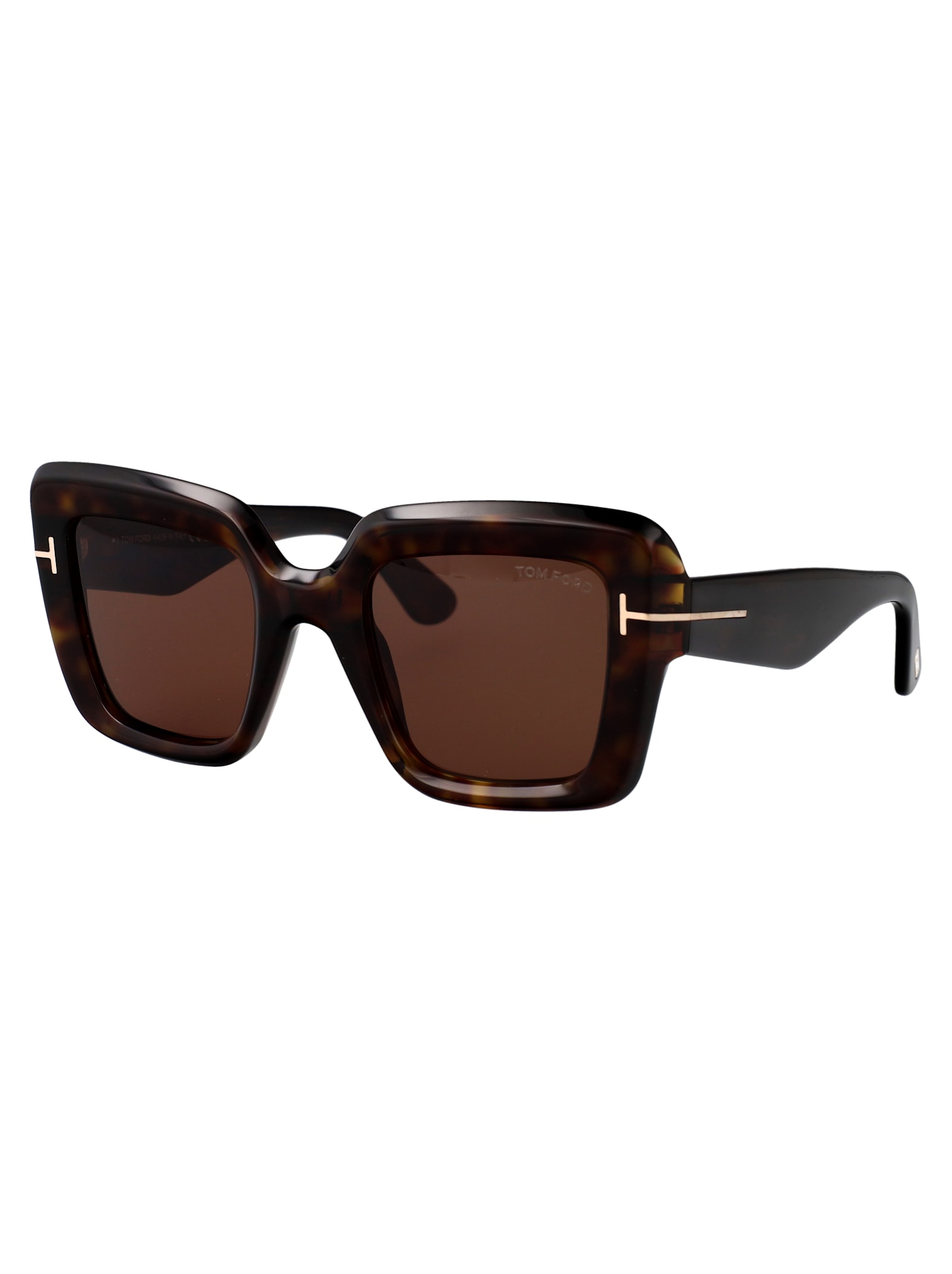 Tom Ford Esme Sunglasses In Brown