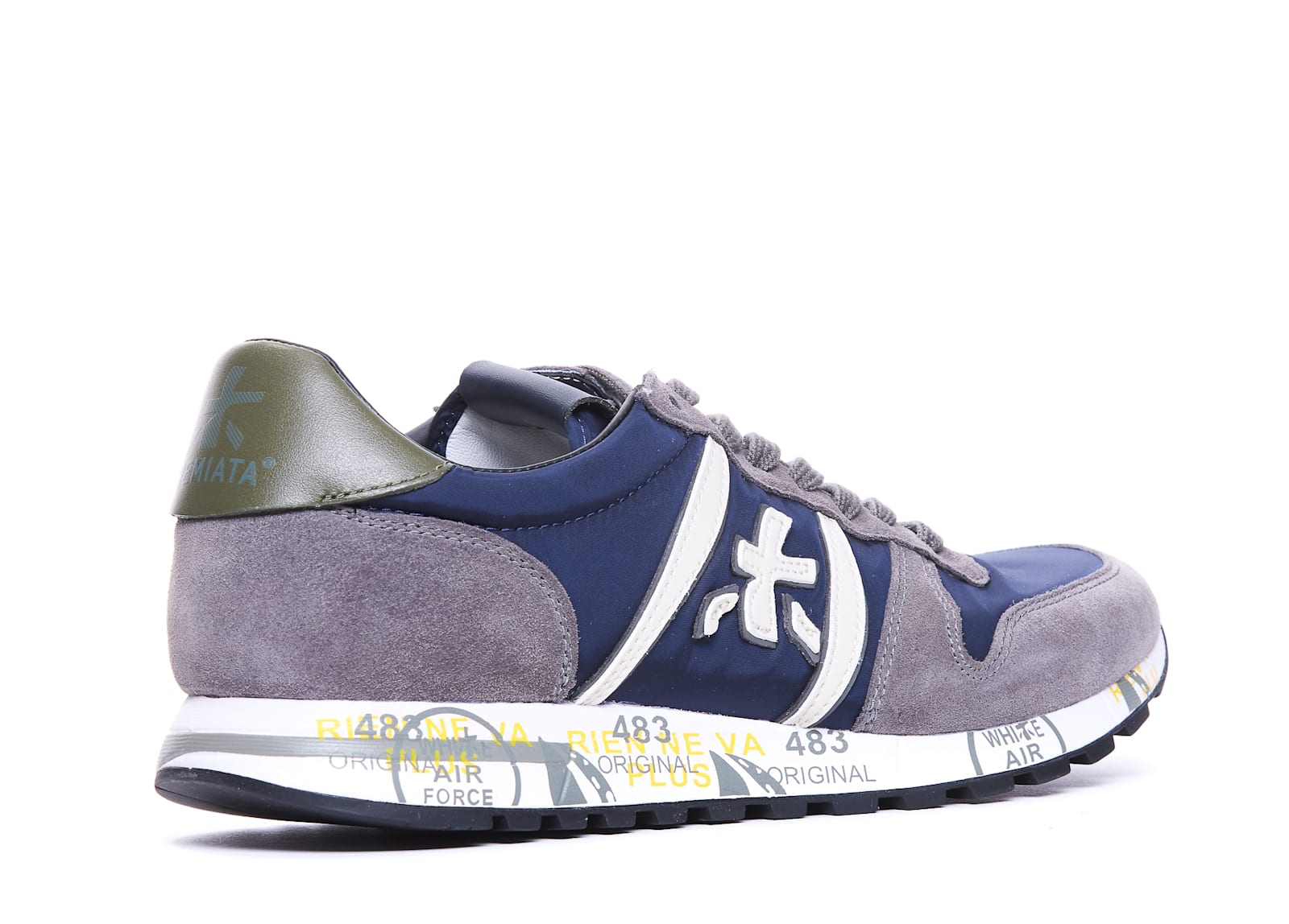 Shop Premiata Eric Sneakers In Blue