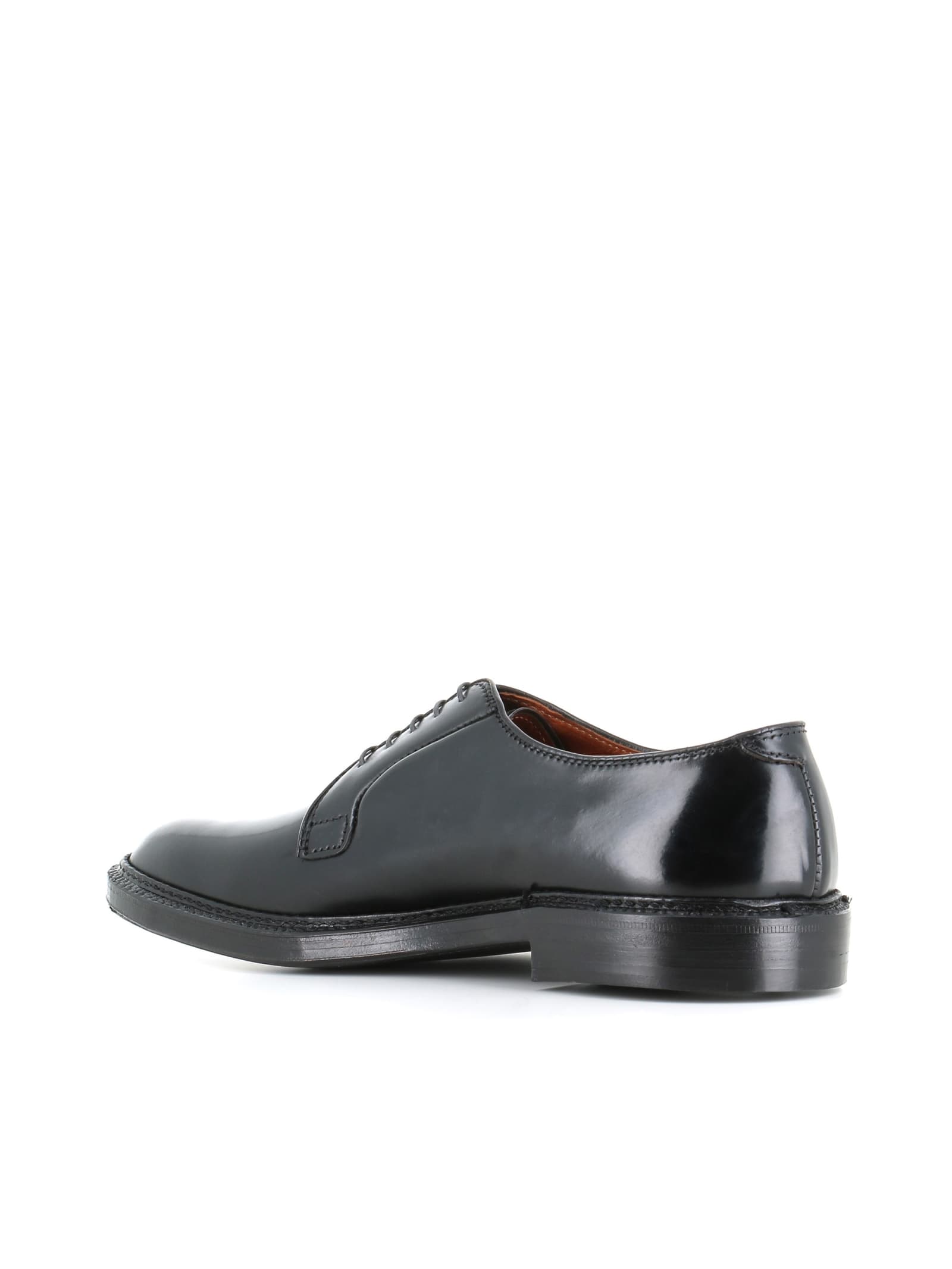 Shop Alden Shoe Company Derby 990 Cordovan In Black