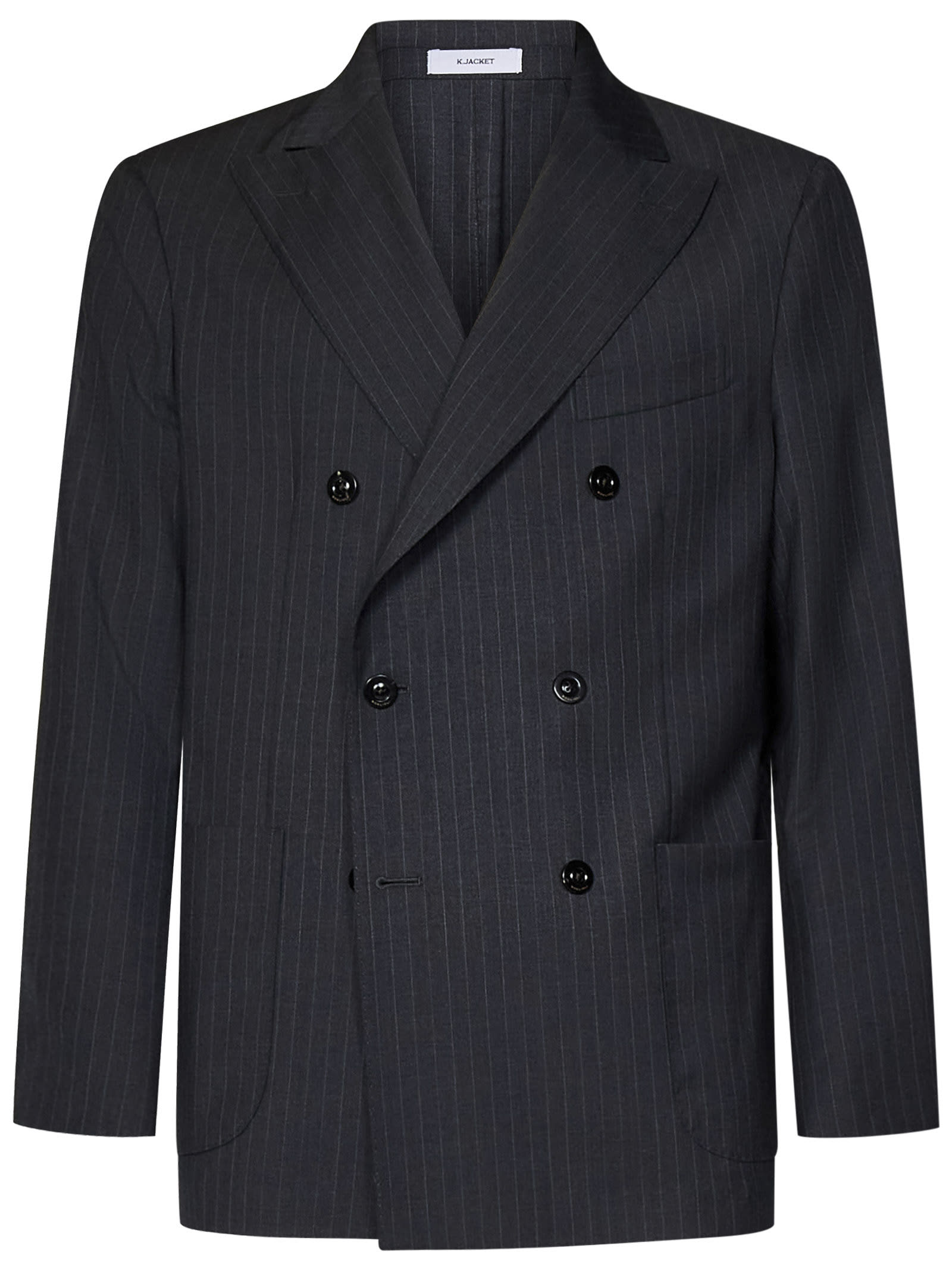 Shop Boglioli K-jacket Suit In Grey