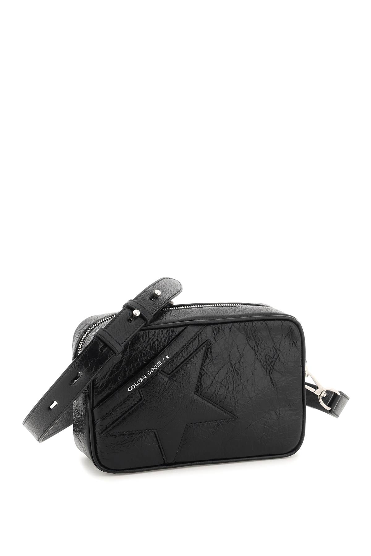 Shop Golden Goose Star Bag Crossbody Bag In Black (black)