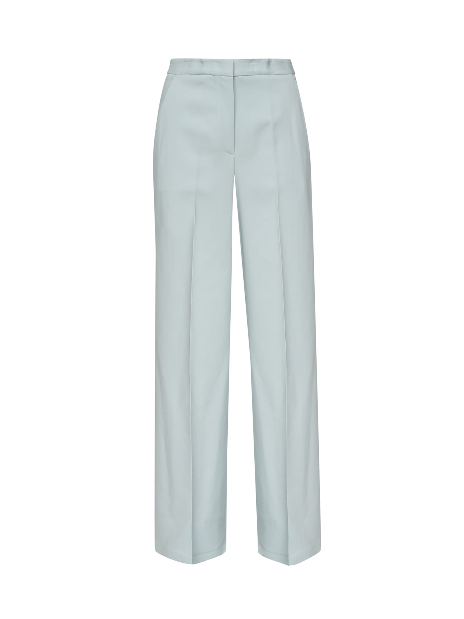 Pinko Wide-leg Cady Trousers