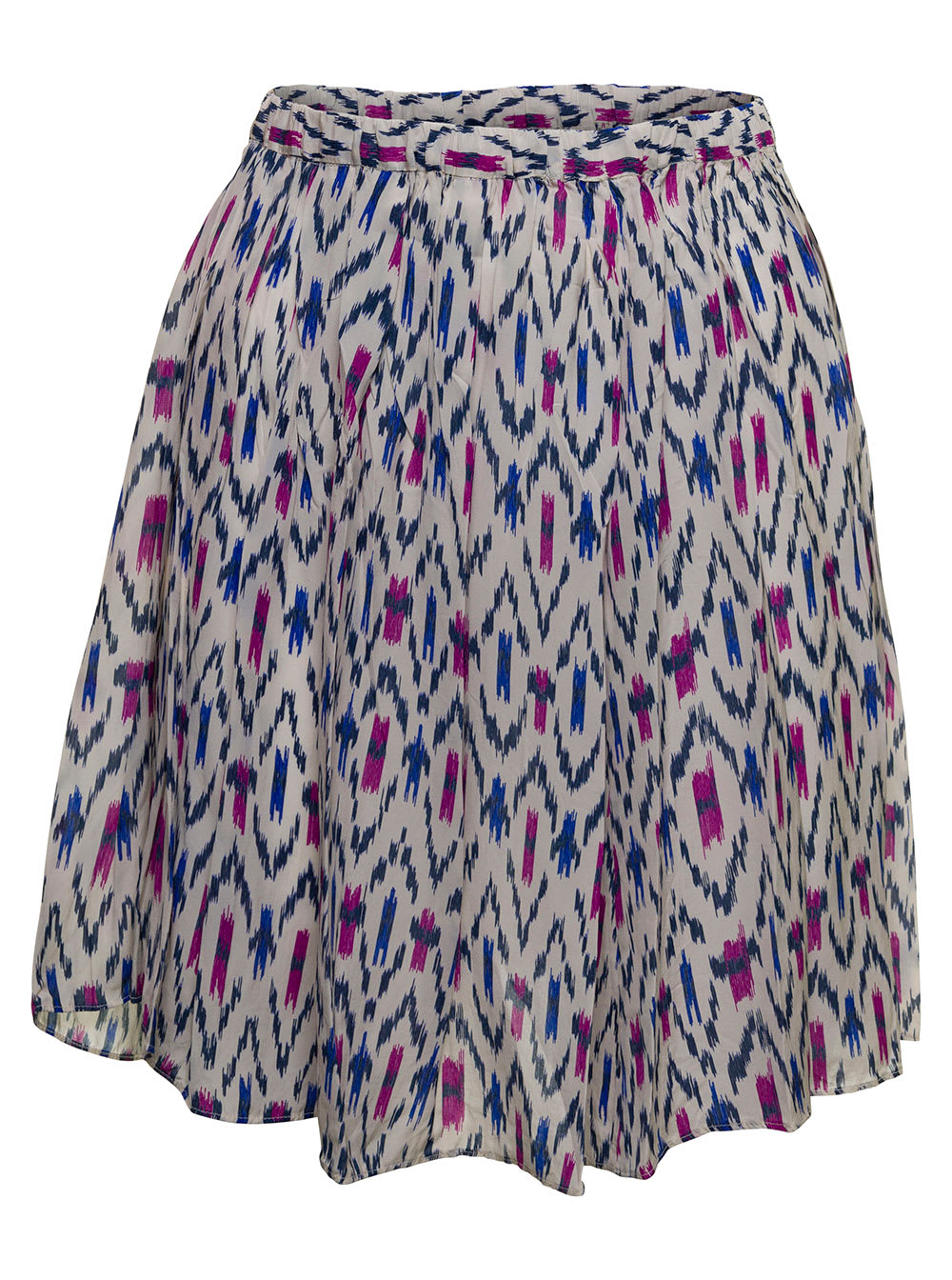 Isabel Marant Étoile Assia Multicolor Printed Viscose Skirt
