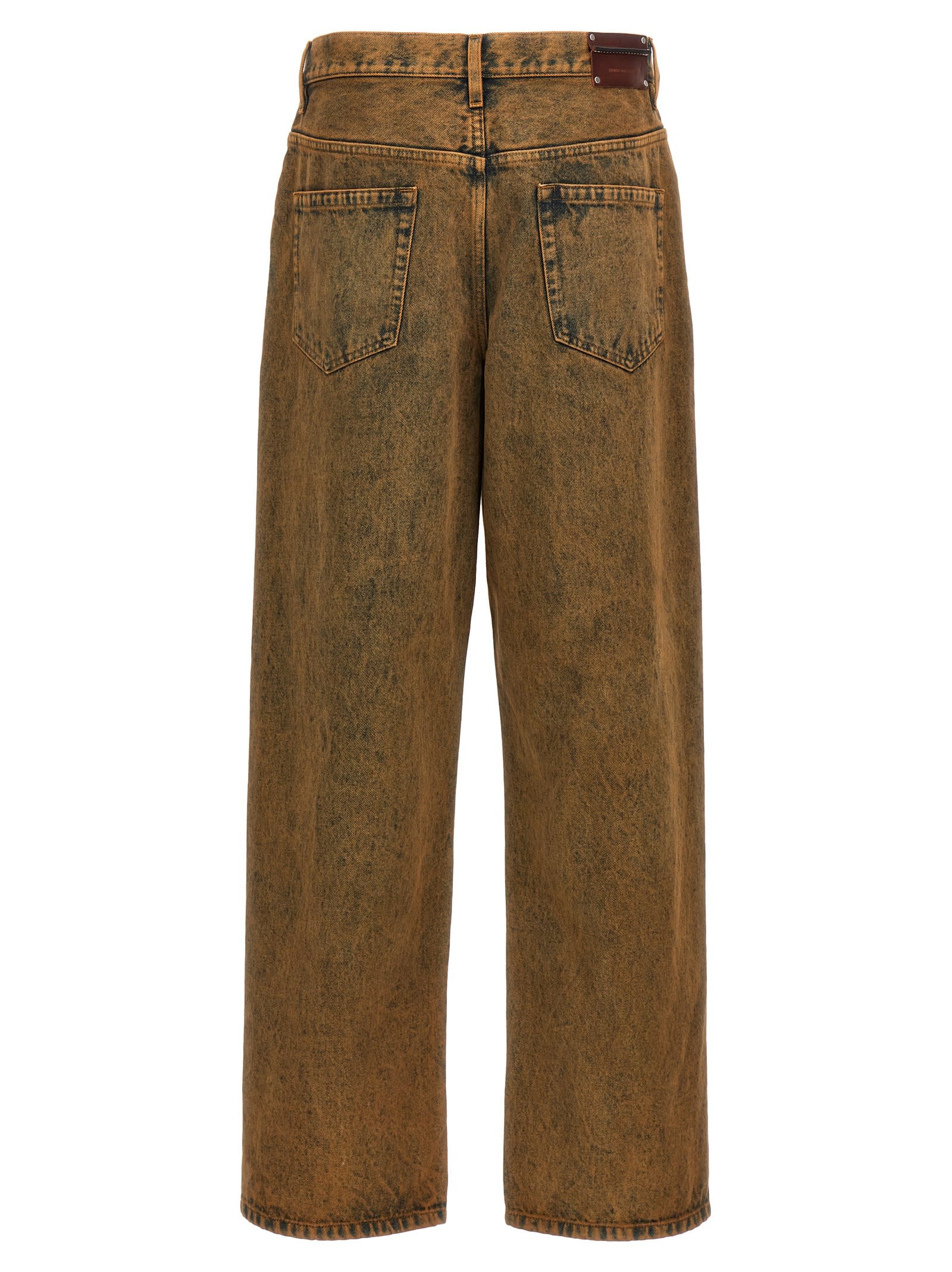 Shop Dries Van Noten Pine Jeans In Brown